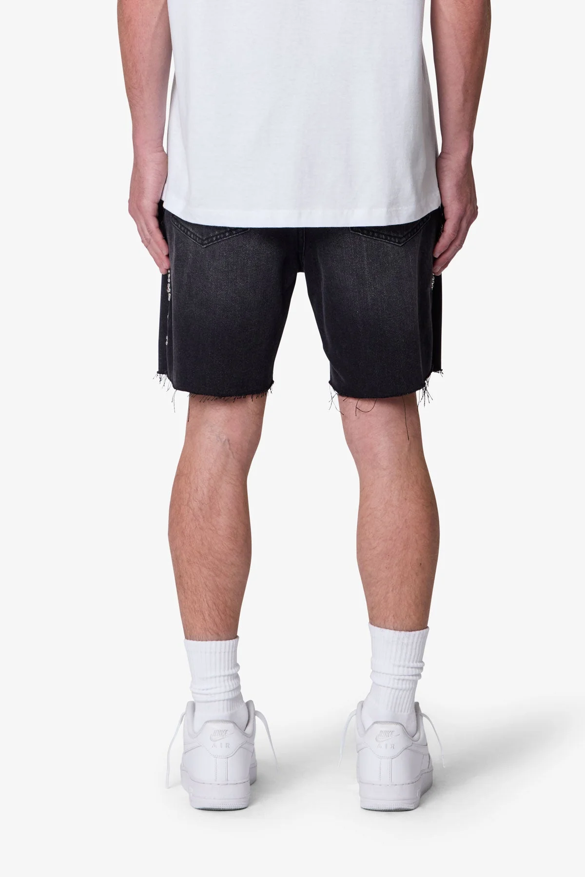 Mojave Denim Shorts - Black - Image 5