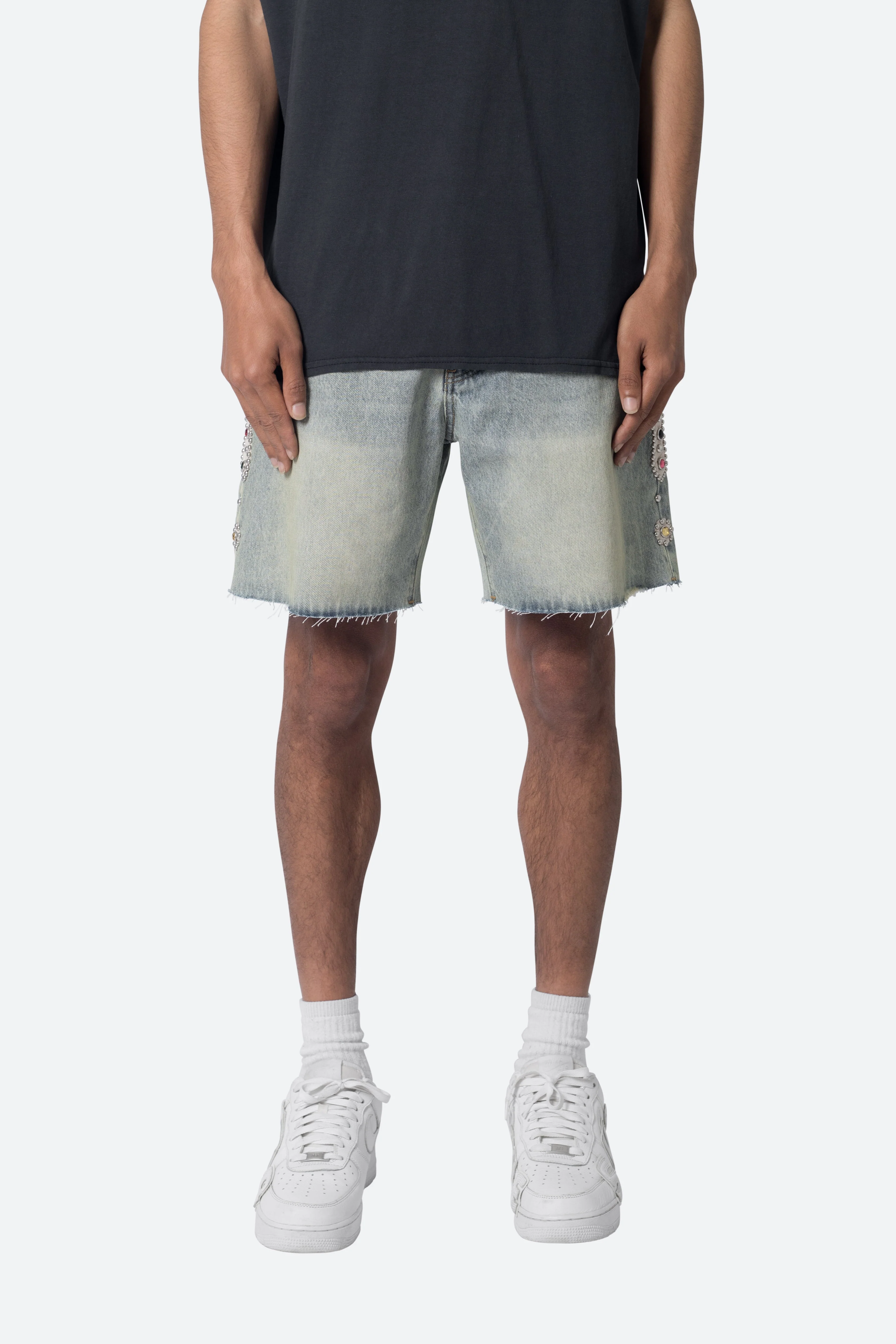 Mojave Denim Shorts - Vintage Blue - Image 3