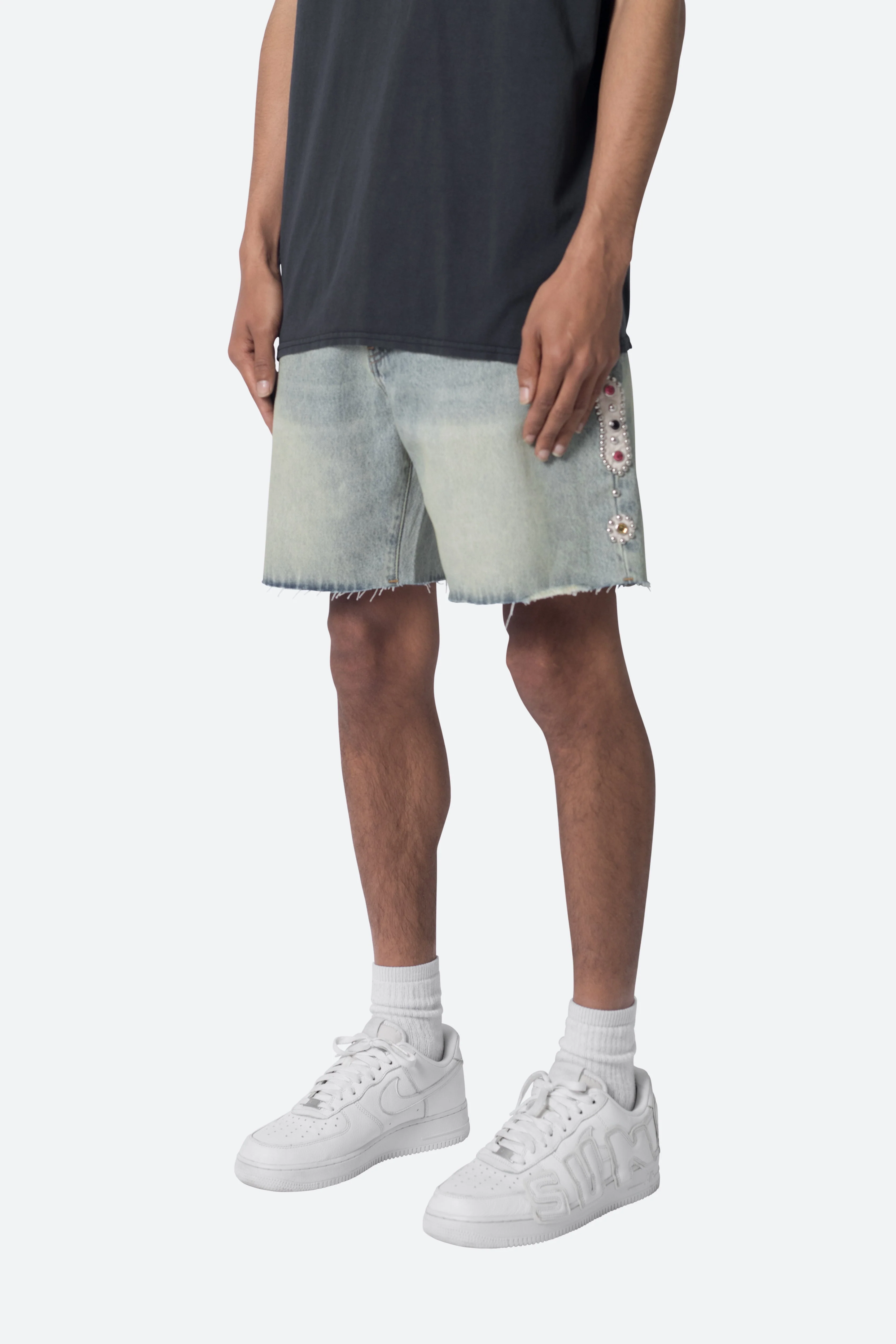 Mojave Denim Shorts - Vintage Blue - Image 4