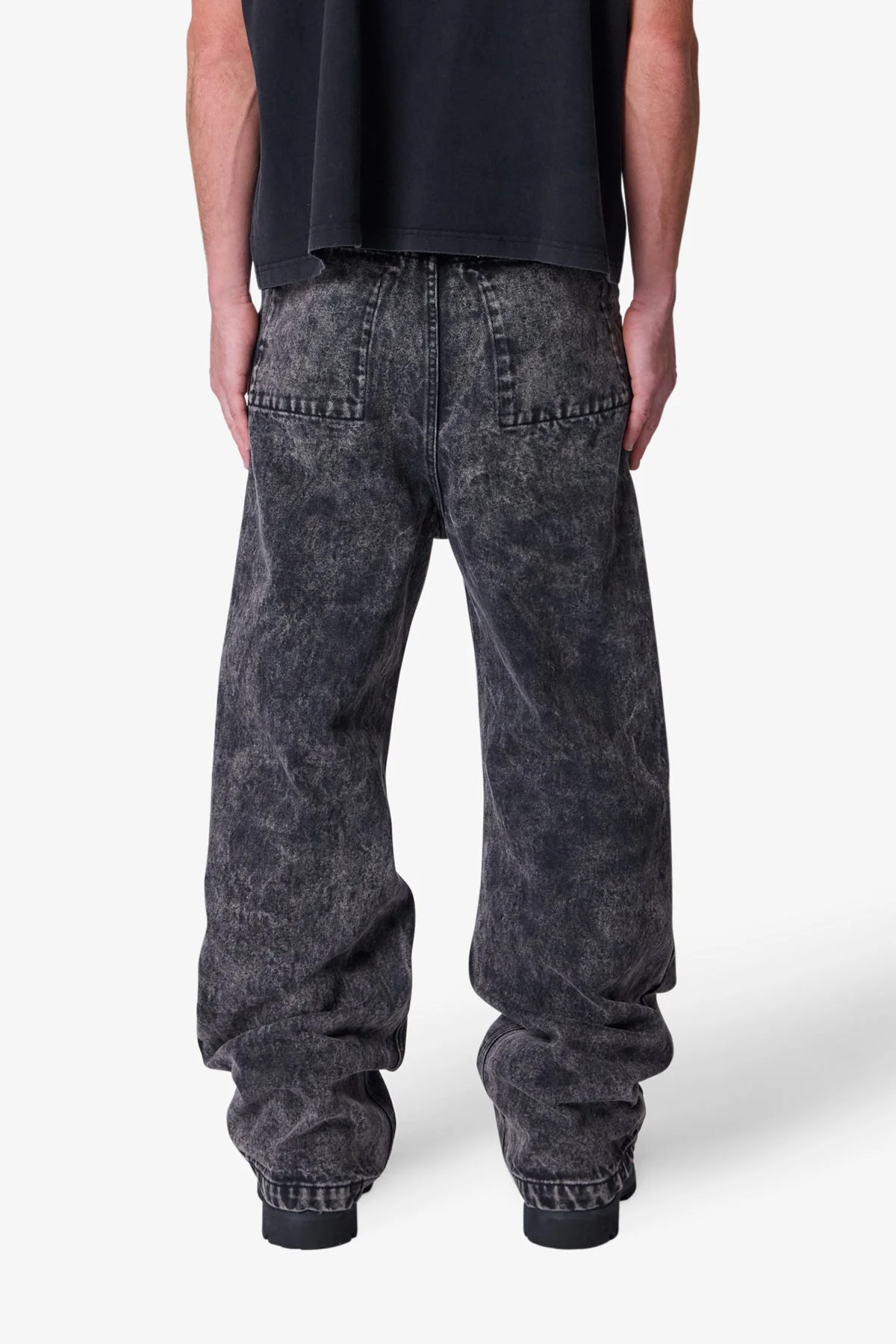 Baggy Moto Denim - Vintage Black - Image 5