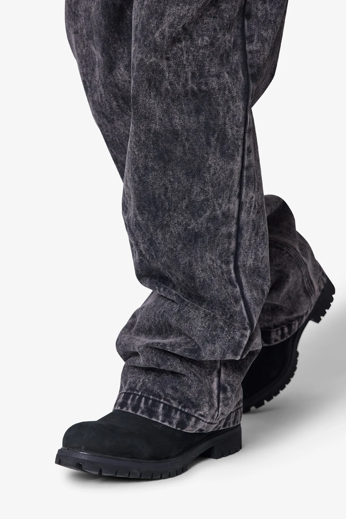 Baggy Moto Denim - Vintage Black - Image 7