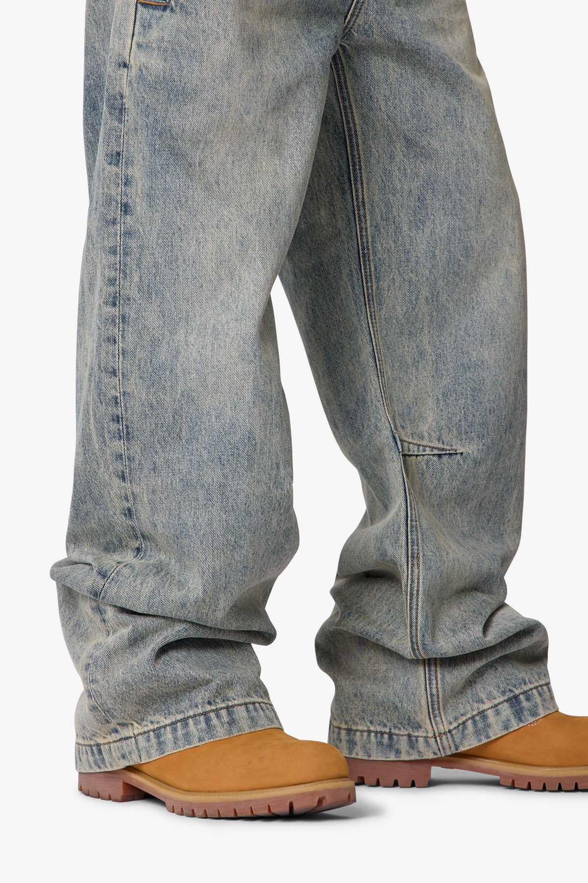 Baggy Moto Denim - Vintage Blue - Image 10