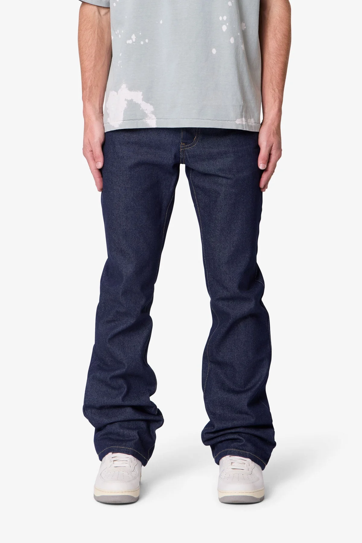 Raw Bootcut Denim - Rinsed Indigo - Image 2