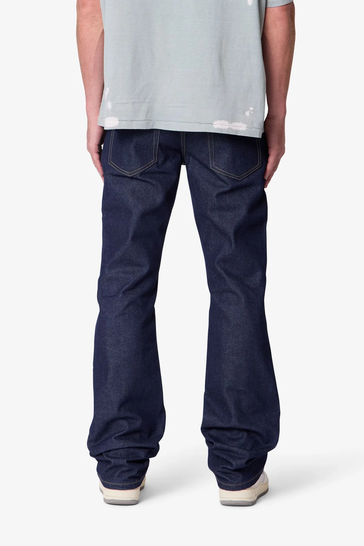 Raw Bootcut Denim - Rinsed Indigo - Image 5