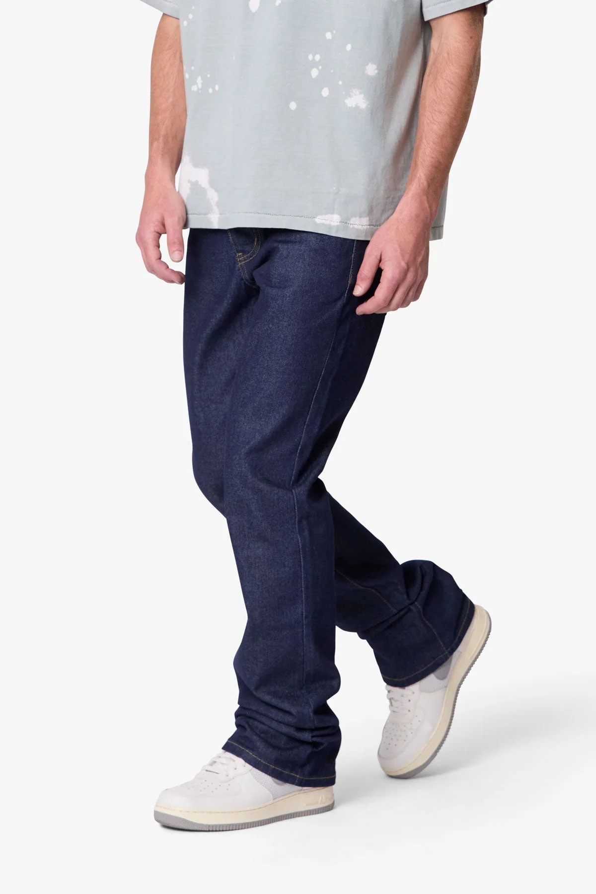 Raw Bootcut Denim - Rinsed Indigo - Image 6