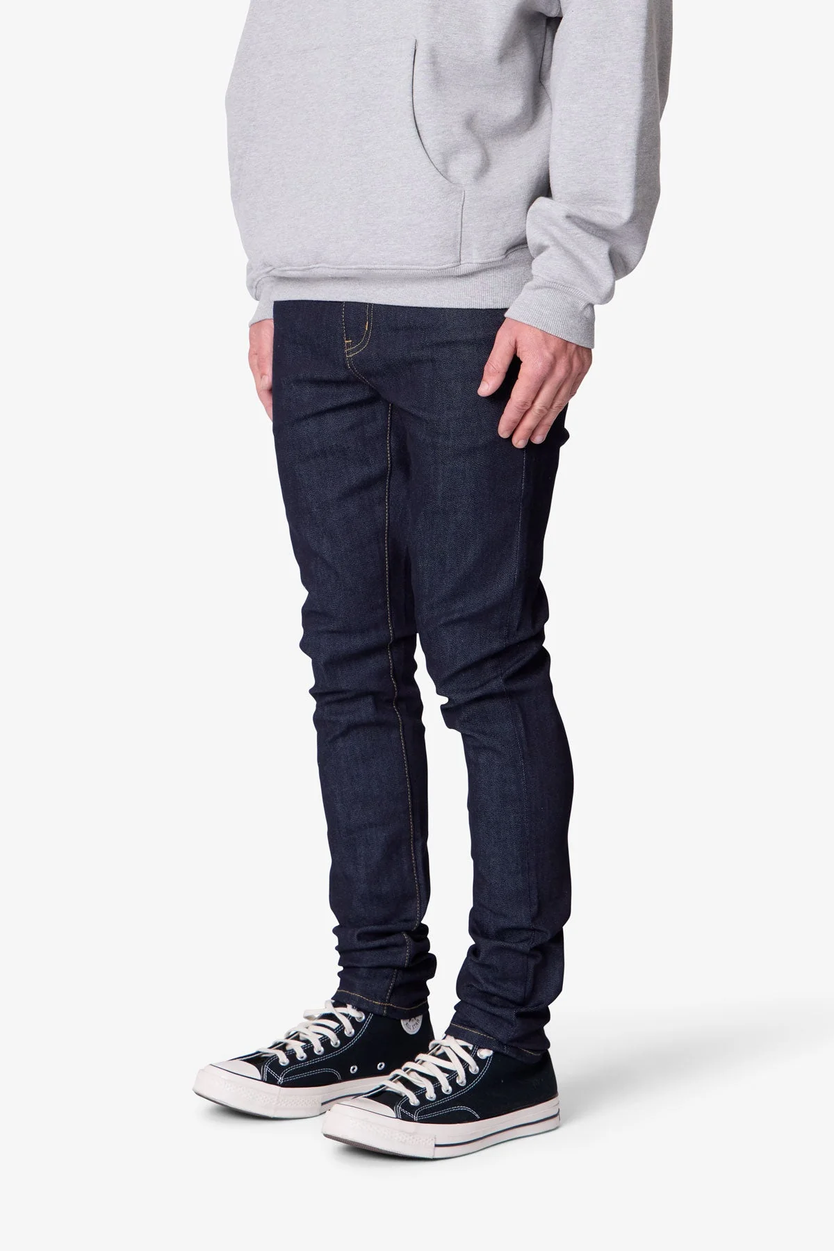 Raw Skinny Denim - Rinsed Indigo - Image 3