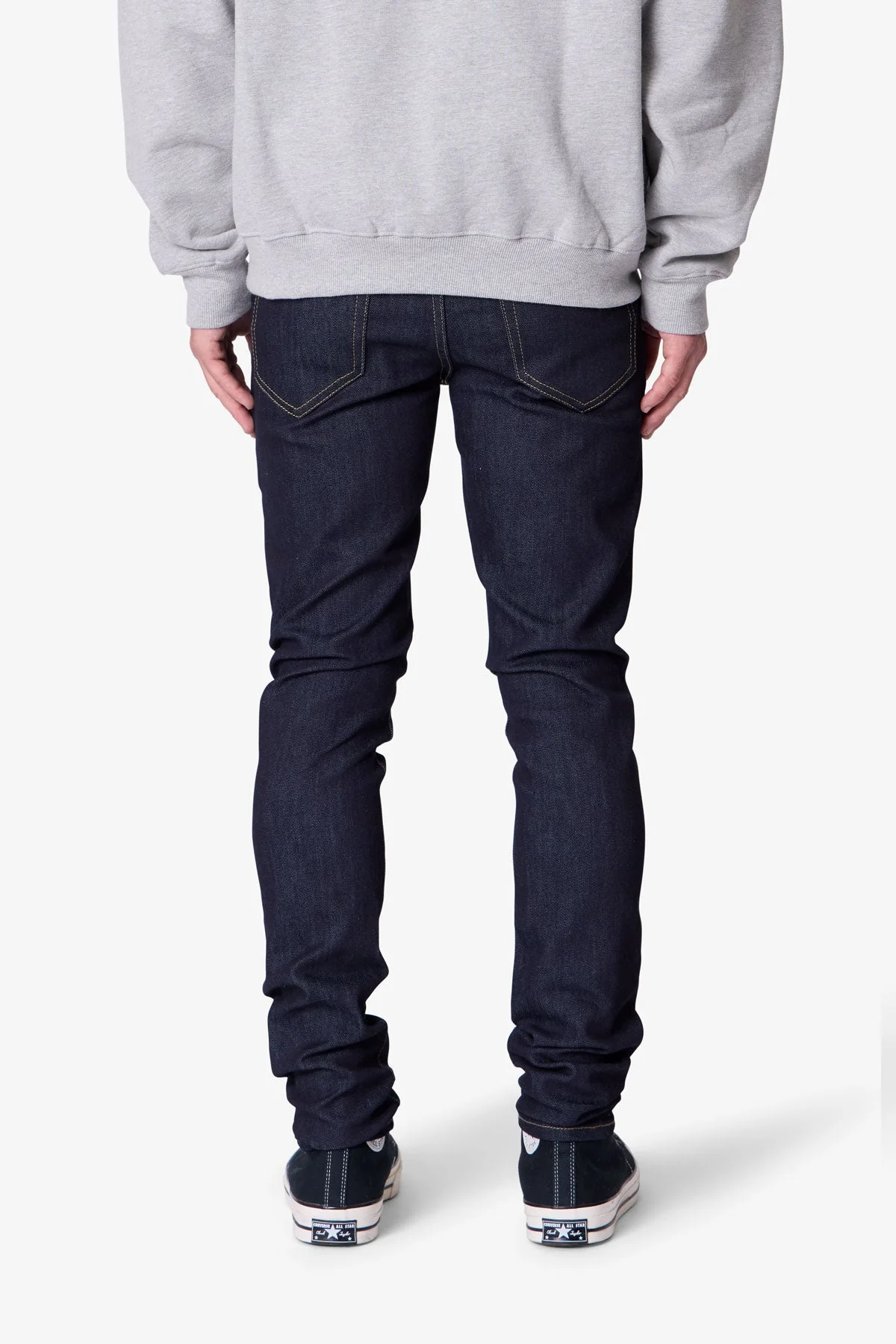 Raw Skinny Denim - Rinsed Indigo - Image 5