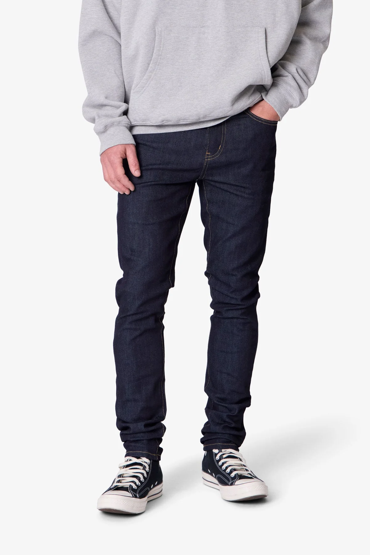 Raw Skinny Denim - Rinsed Indigo - Image 6