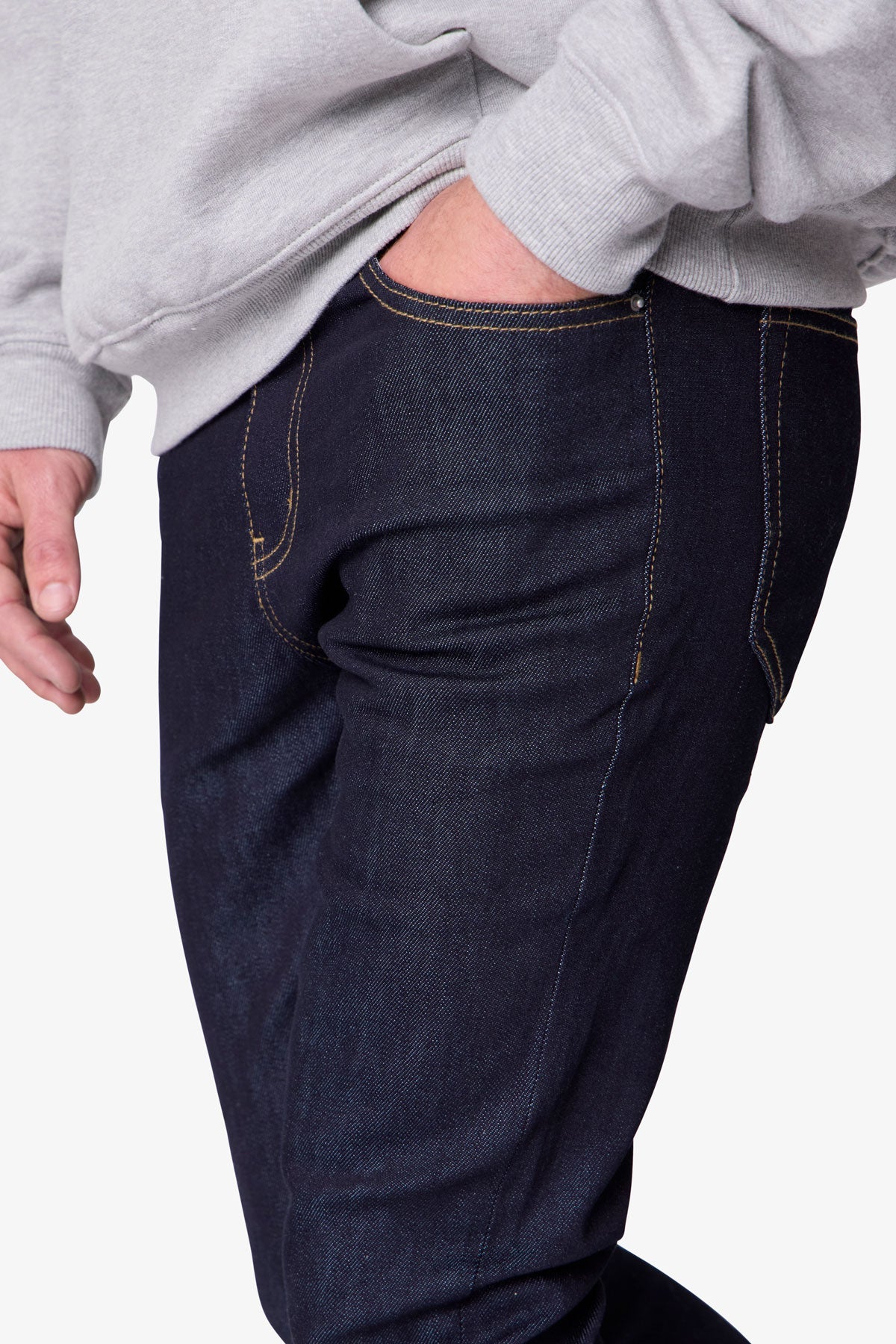 Raw Skinny Denim - Rinsed Indigo - Image 7