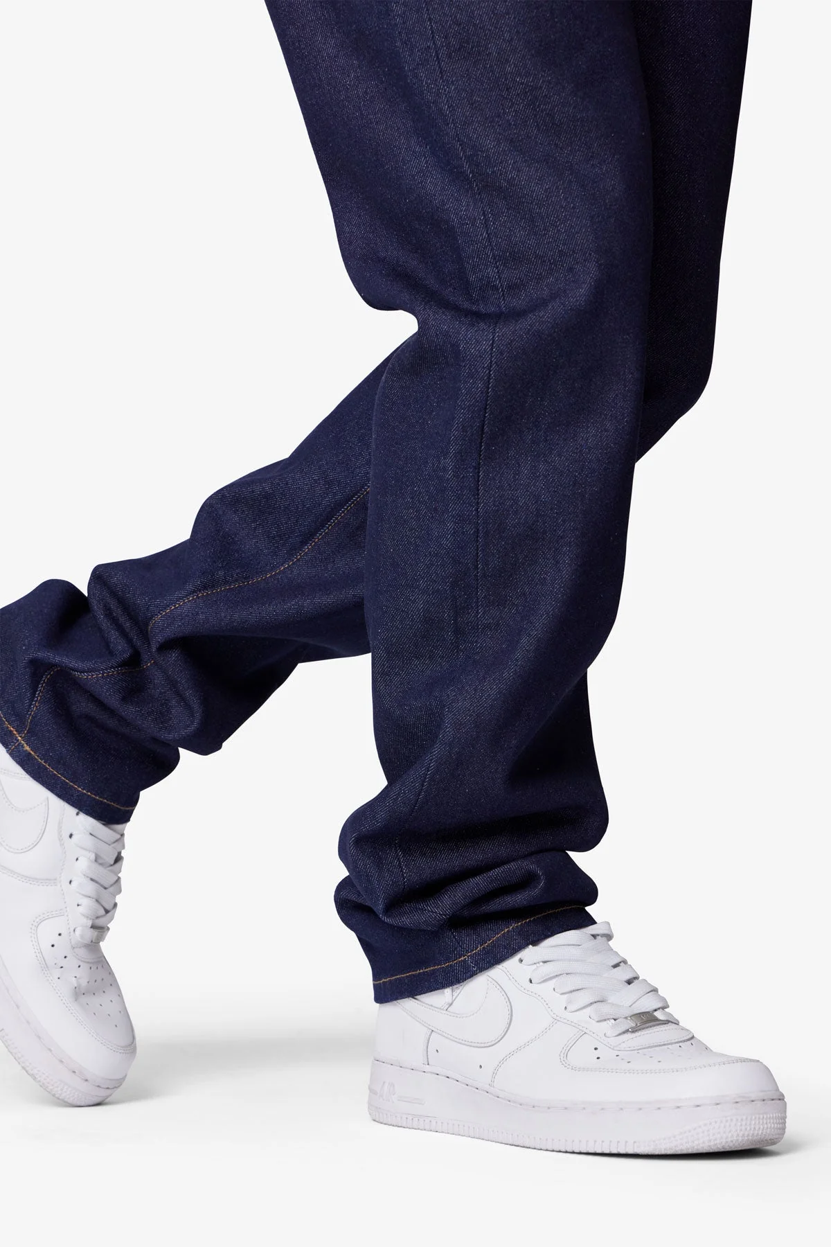 Raw Straight Denim - Rinsed Indigo - Image 8