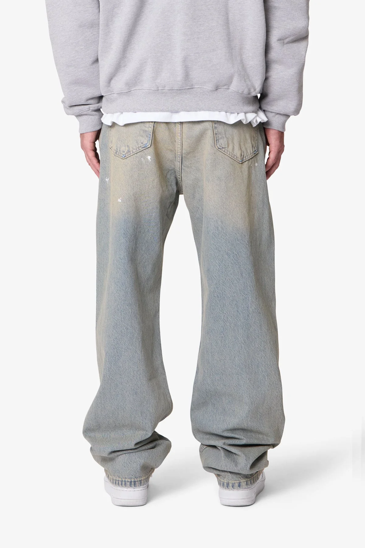 Ultra Baggy Painter Denim - Light Sand Washed Blue - Image 5