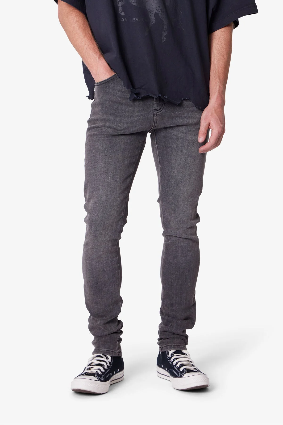 Skinny Denim - Dark Sand Wash - Image 6
