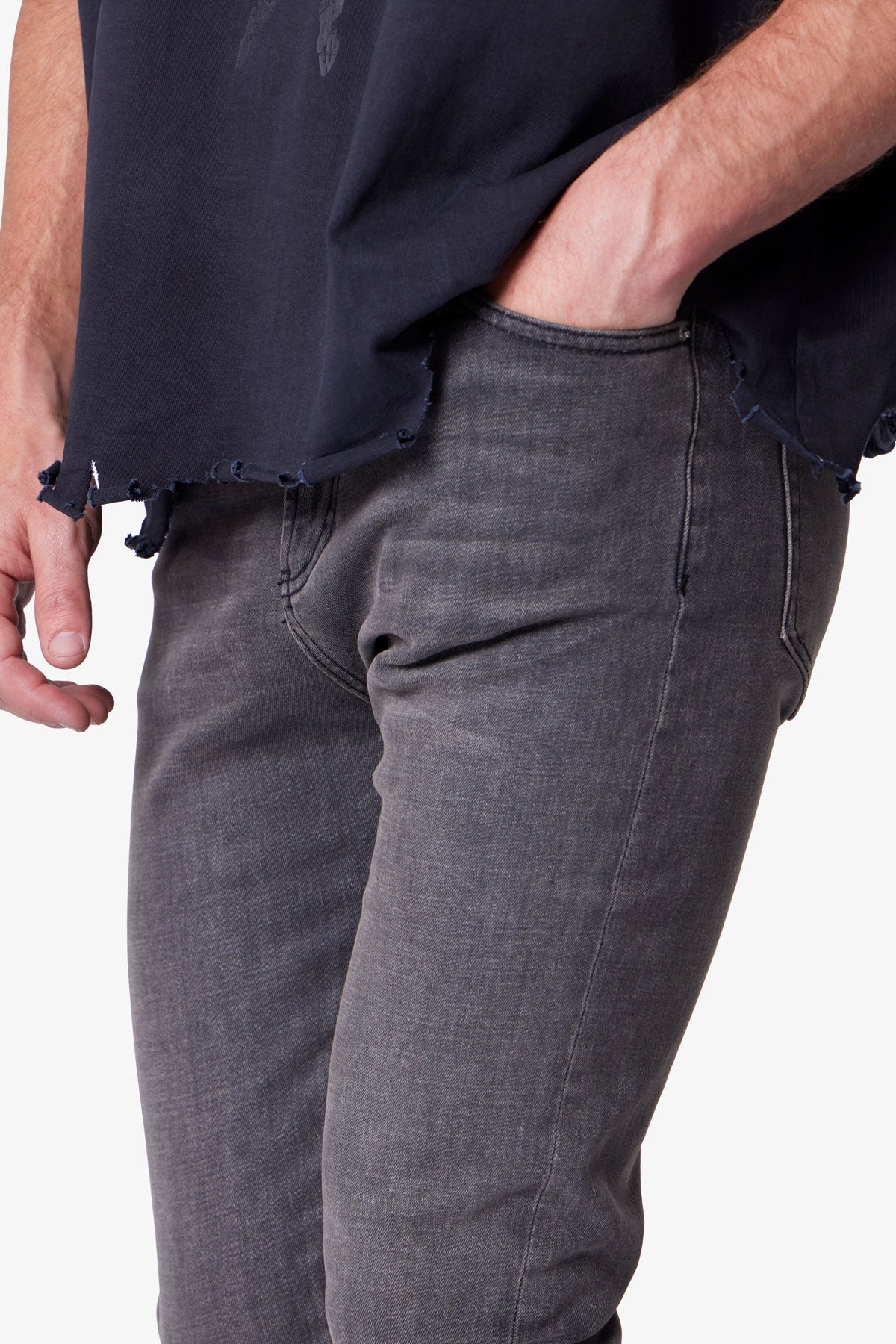 Skinny Denim - Dark Sand Wash - Image 7