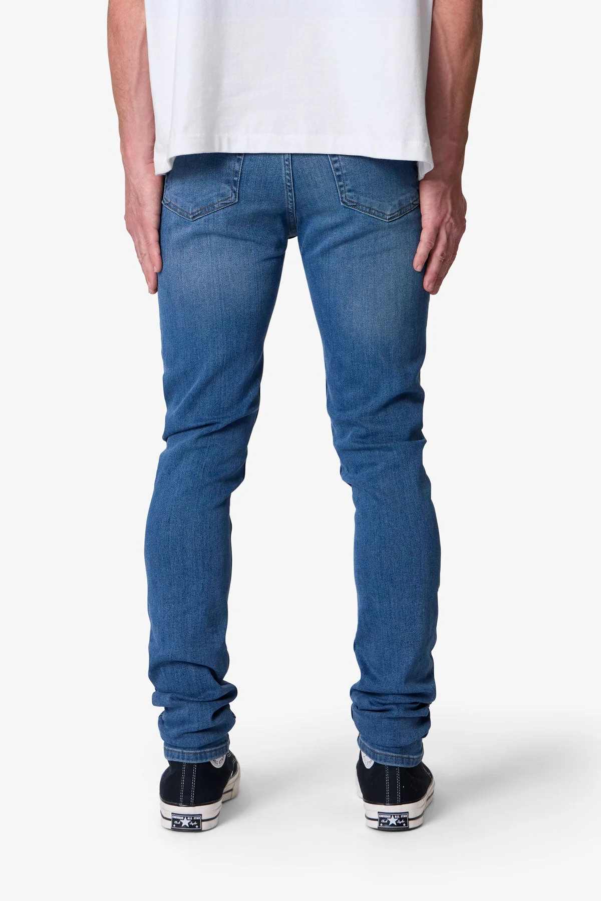Skinny Denim - Washed Blue - Image 5