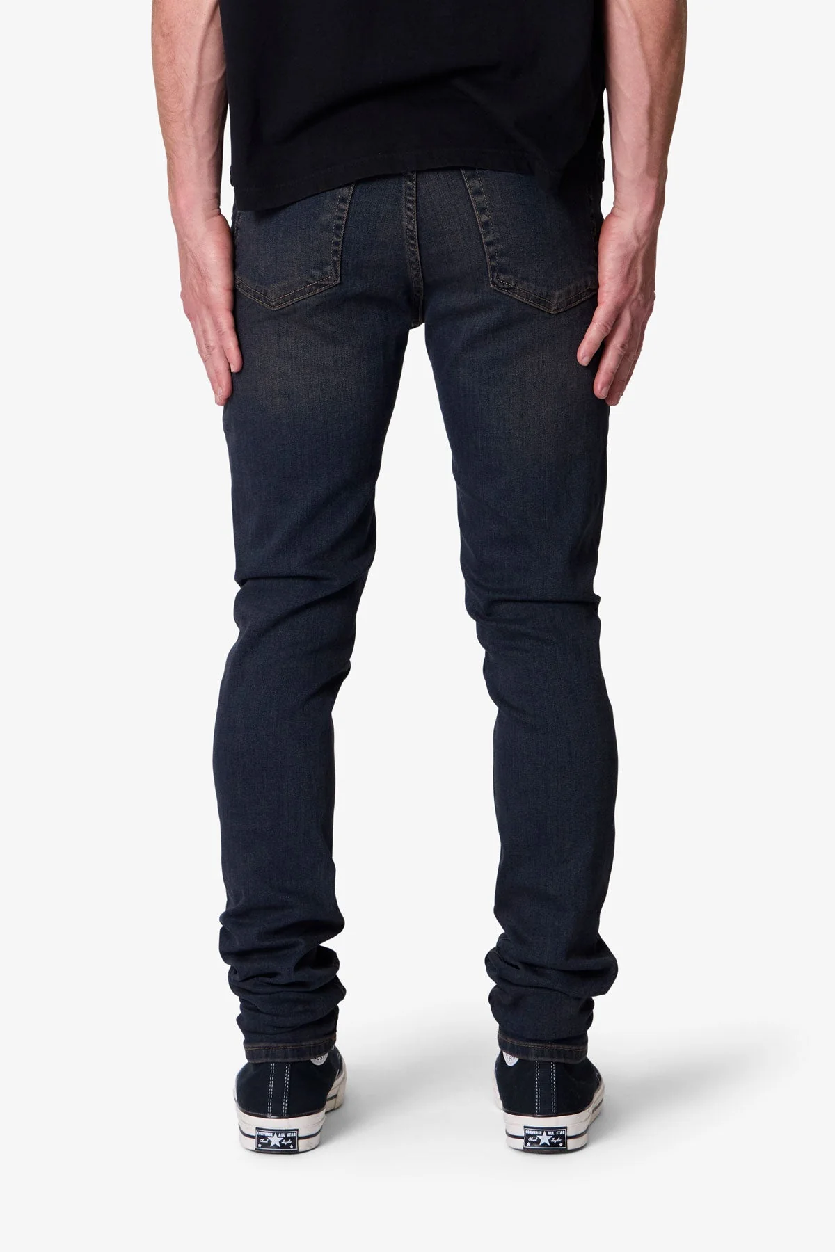 Skinny Denim - Washed Brown - Image 5