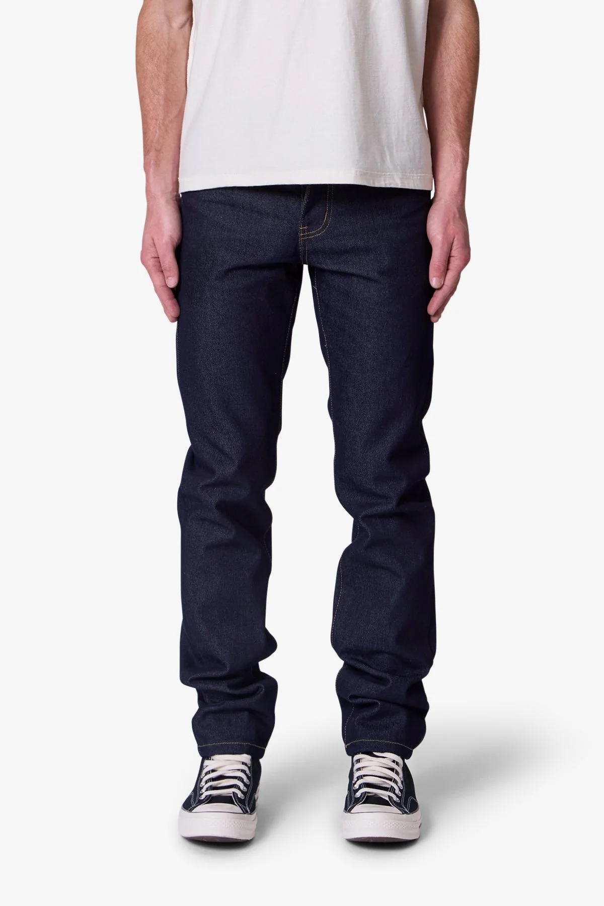 Raw Slim Denim - Rinsed Indigo - Image 2