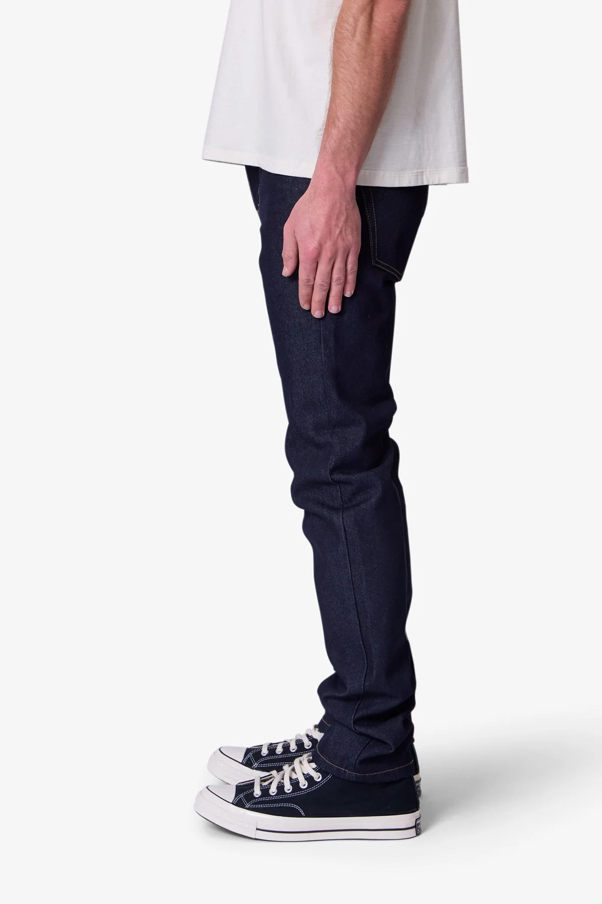 Raw Slim Denim - Rinsed Indigo - Image 4
