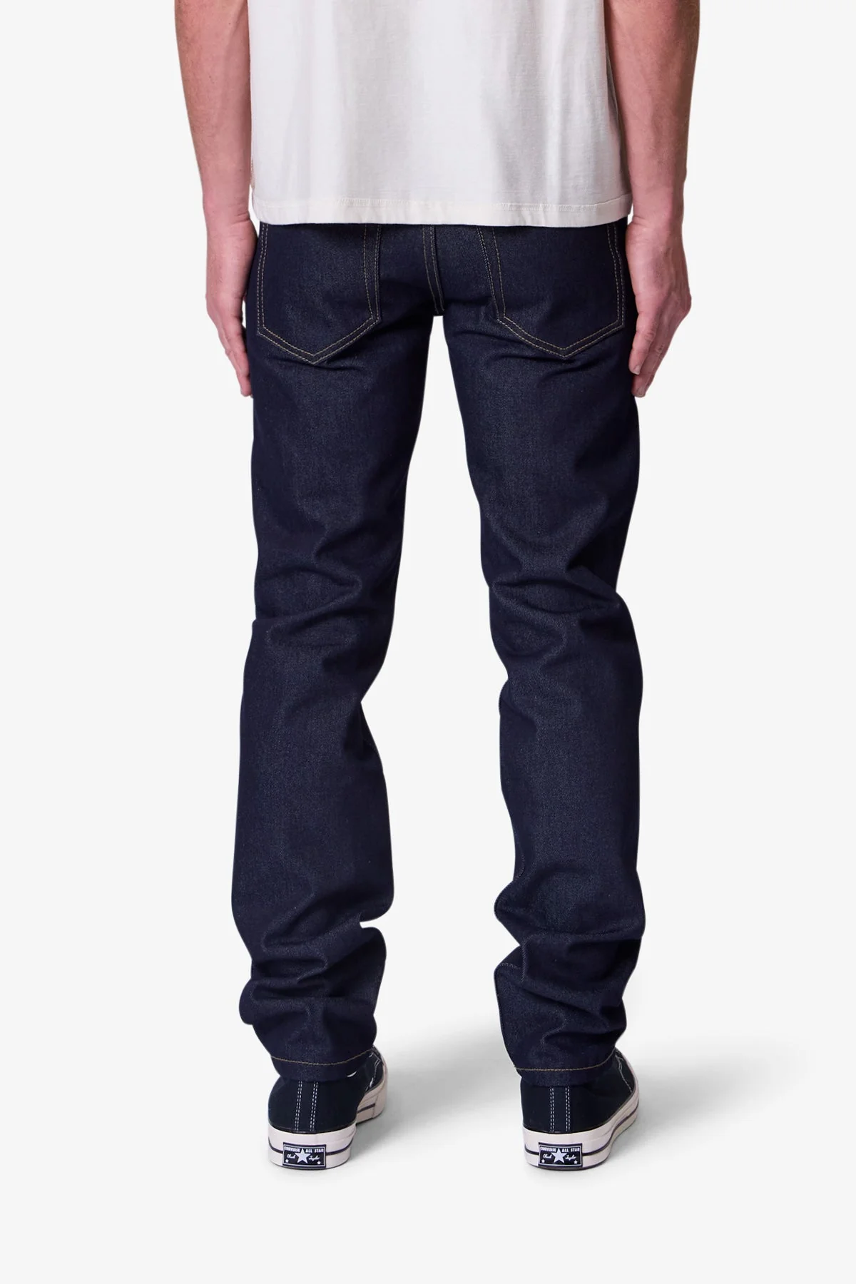 Raw Slim Denim - Rinsed Indigo - Image 5