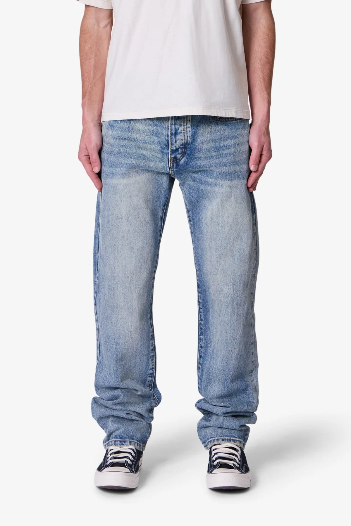 Straight Denim - Medium Blue - Image 2