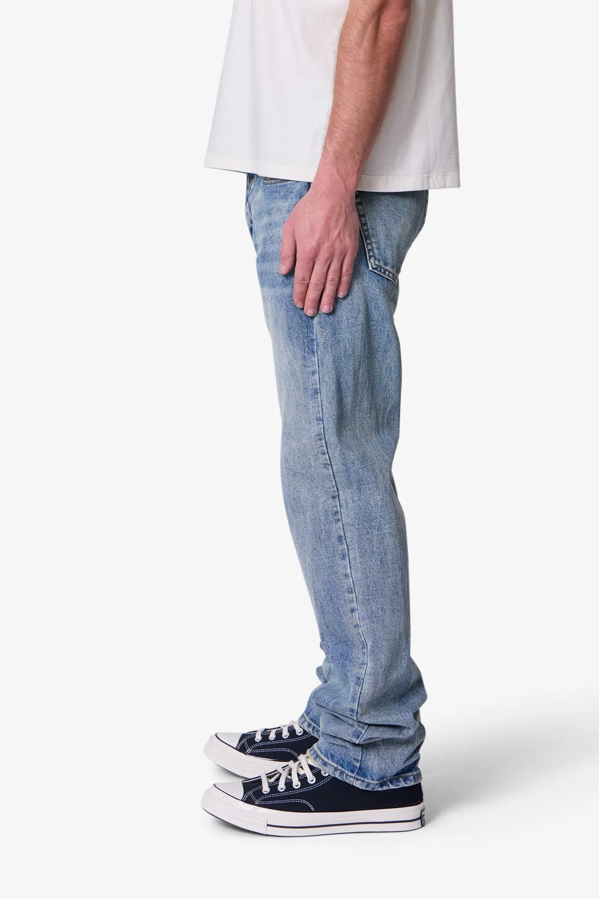 Straight Denim - Medium Blue - Image 4