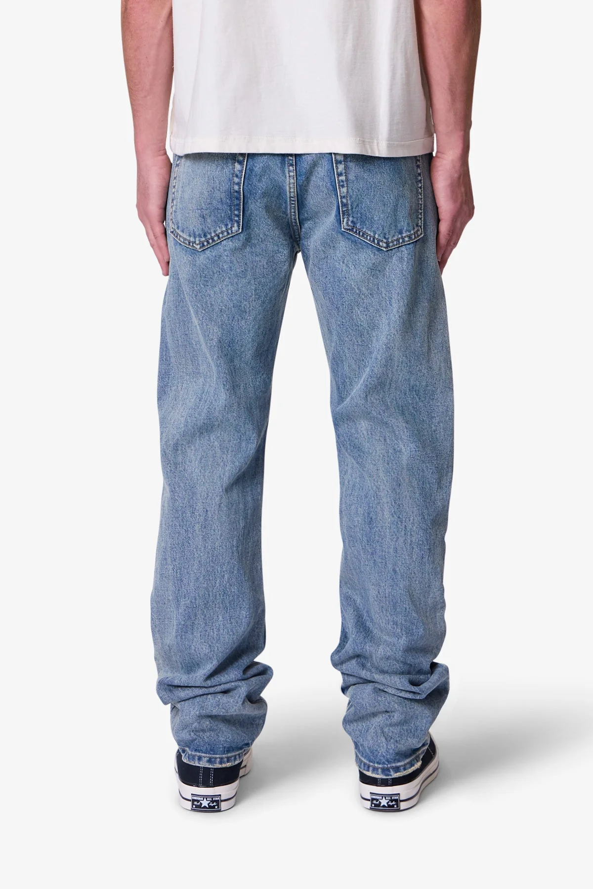 Straight Denim - Medium Blue - Image 5