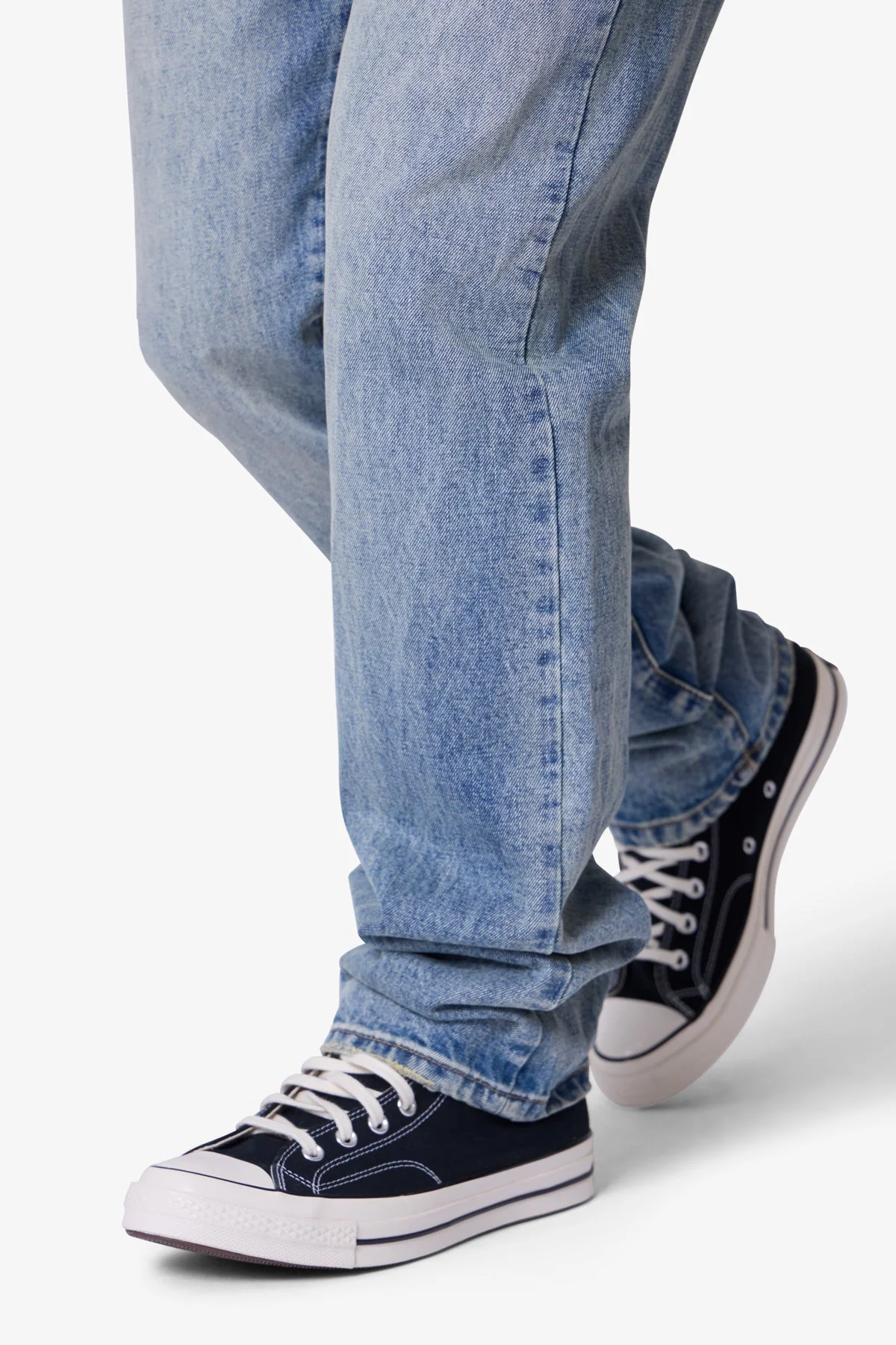 Straight Denim - Medium Blue - Image 7