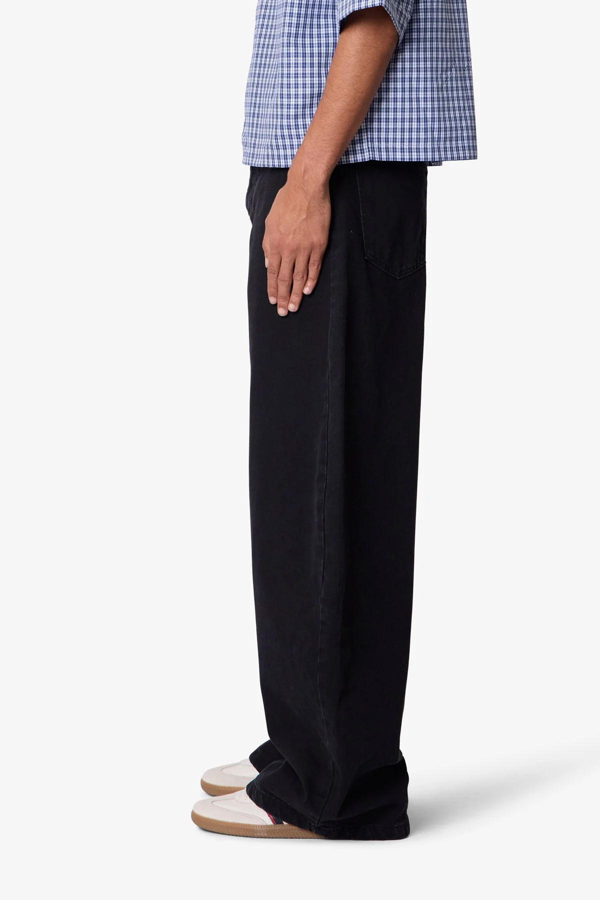 Barrel Denim - Washed Black - Image 4