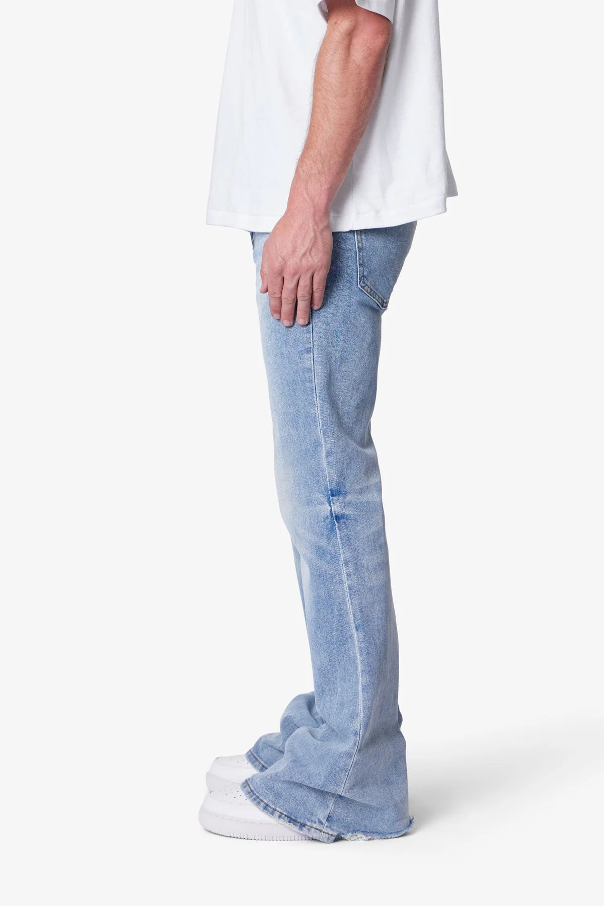 Super Flare Denim - Light Blue - Image 4