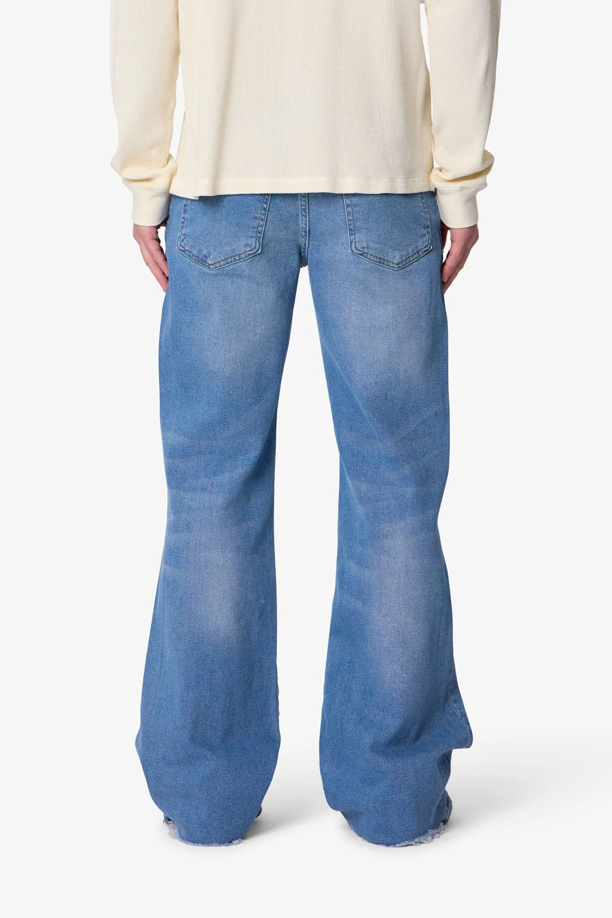 Super Flare Denim - Medium Blue - Image 5