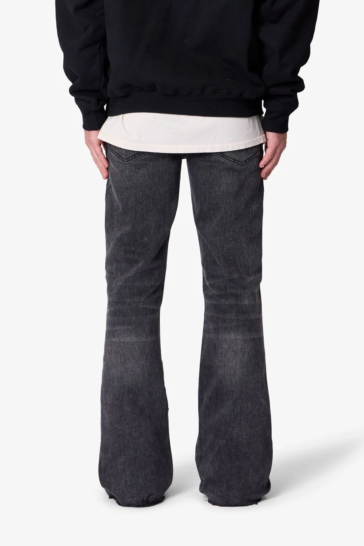Super Flare Denim - Vintage Black - Image 5