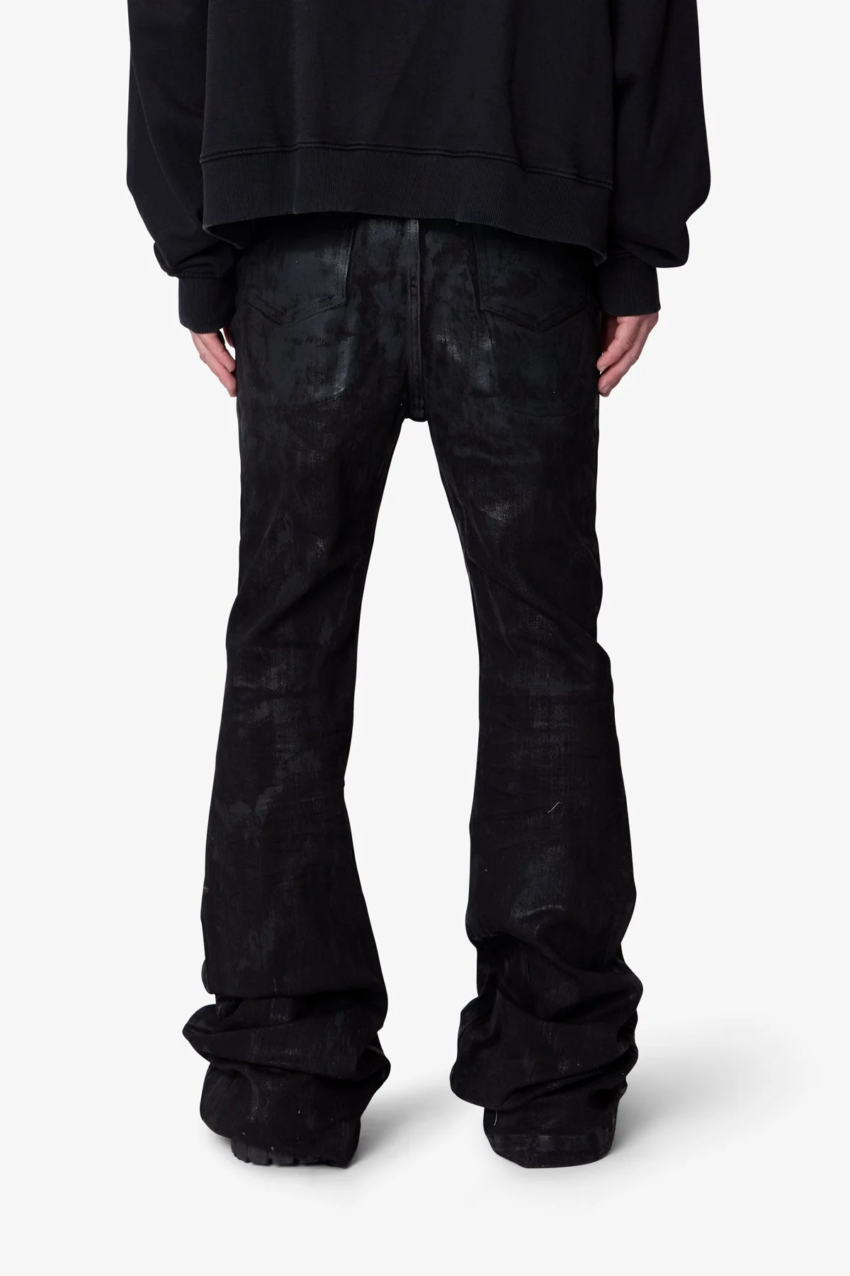Super Stacked Denim - Waxed Black - Image 5