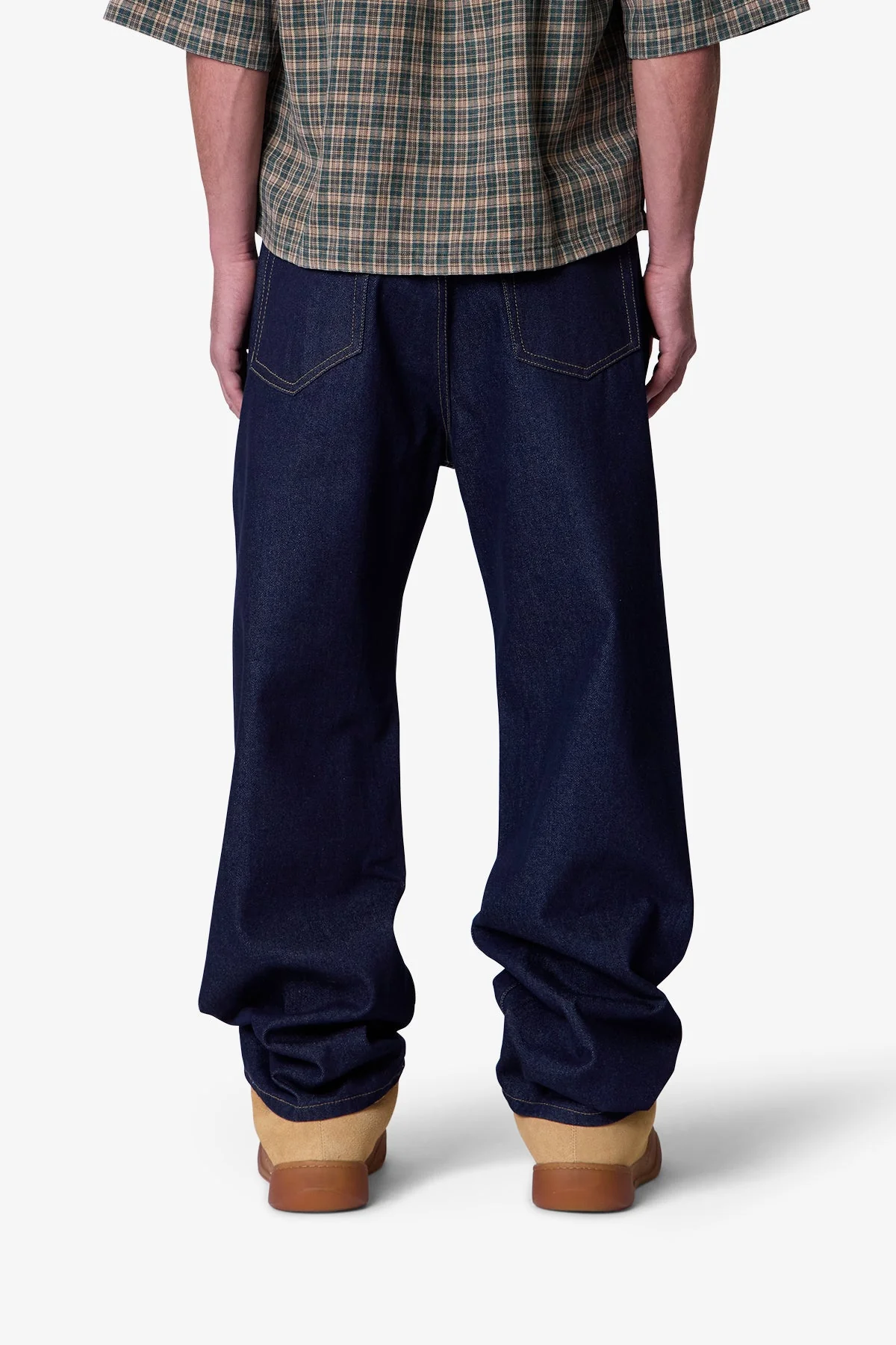 Raw Ultra Baggy Denim - Rinsed Indigo - Image 5