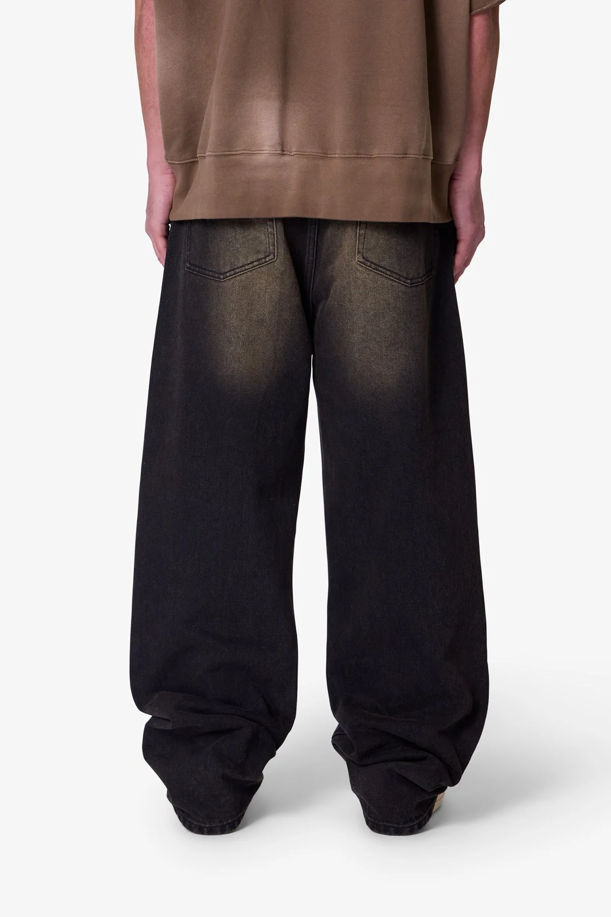 Ultra Baggy Dried Denim - Washed Black - Image 5