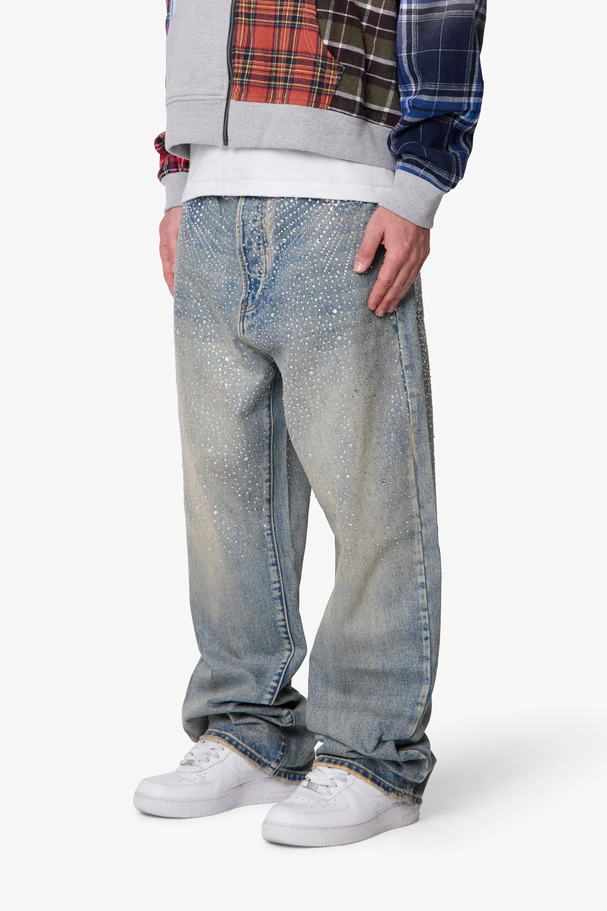Ultra Baggy Gem Denim - Blue - Image 3