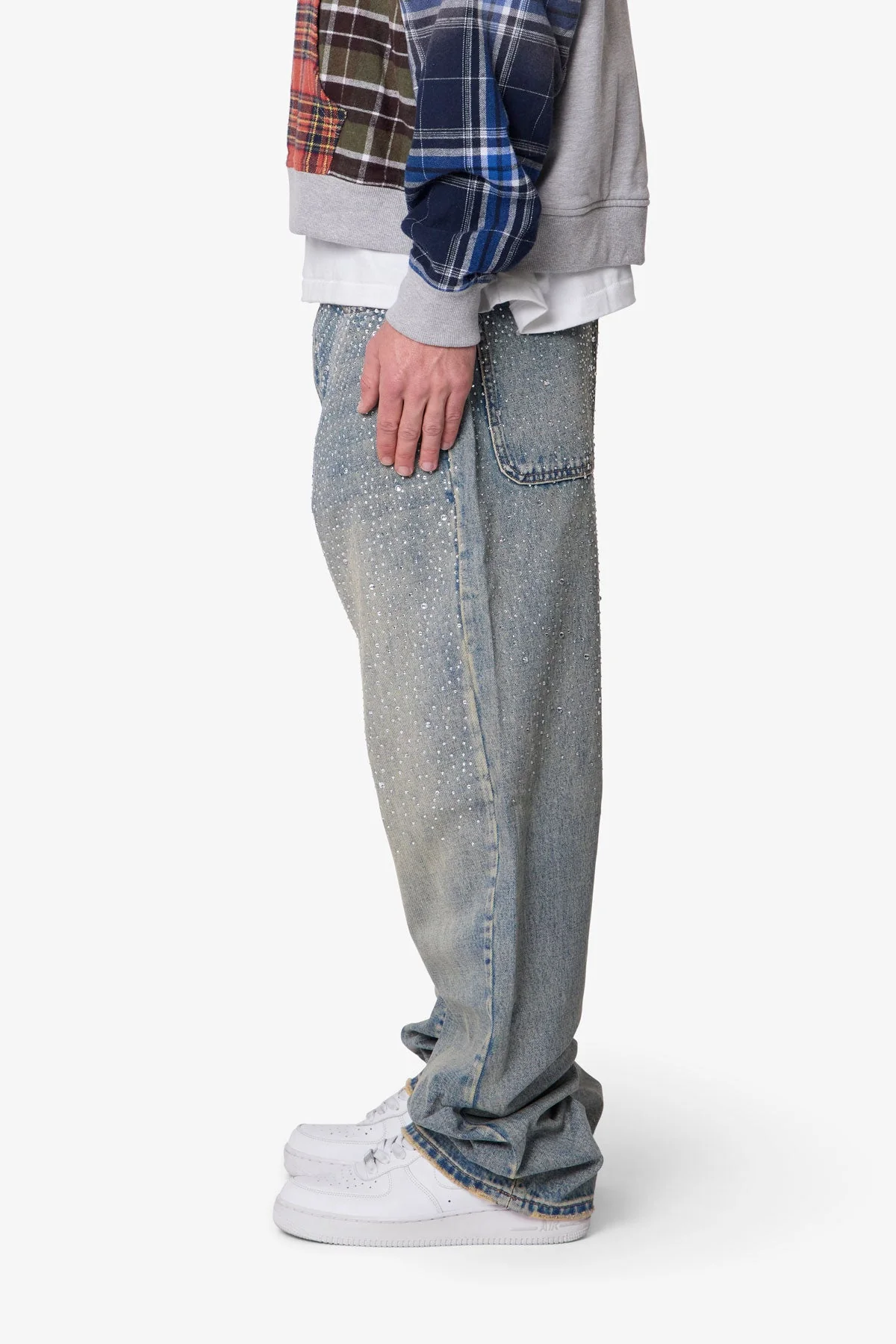 Ultra Baggy Gem Denim - Blue - Image 4