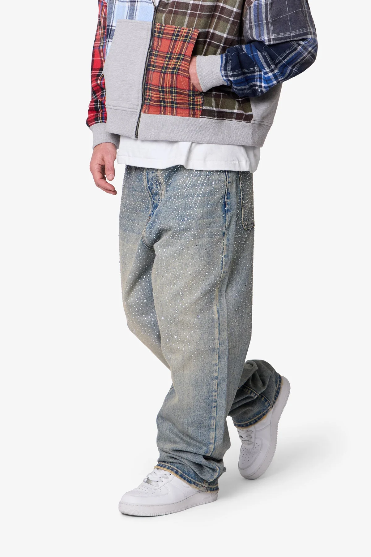 Ultra Baggy Gem Denim - Blue - Image 6
