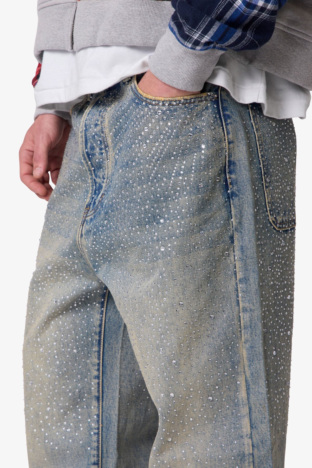Ultra Baggy Gem Denim - Blue - Image 7