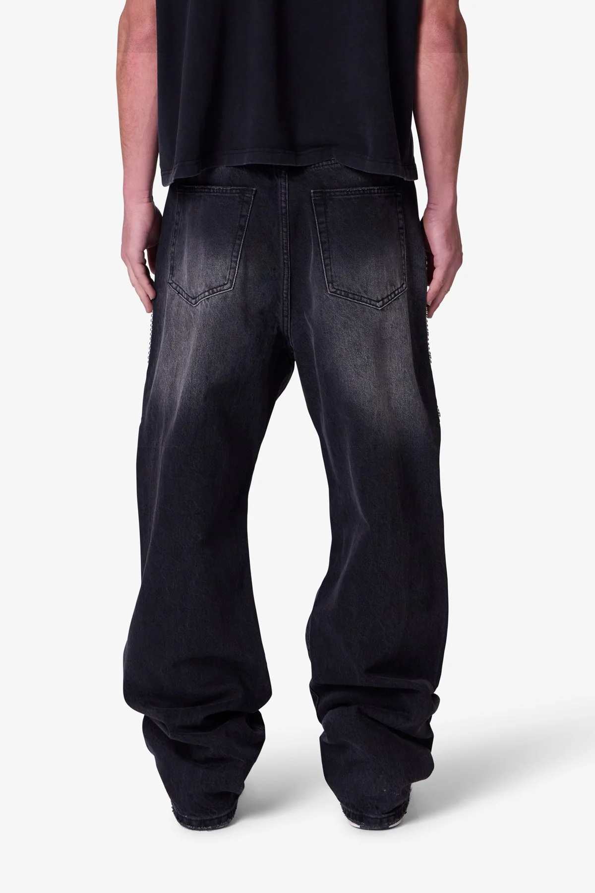 Ultra Baggy Mojave Denim - Washed Black - Image 6
