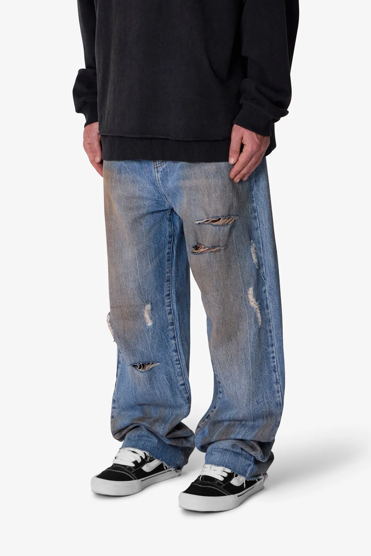 Ultra Baggy Ran Over Denim - Blue - Image 3