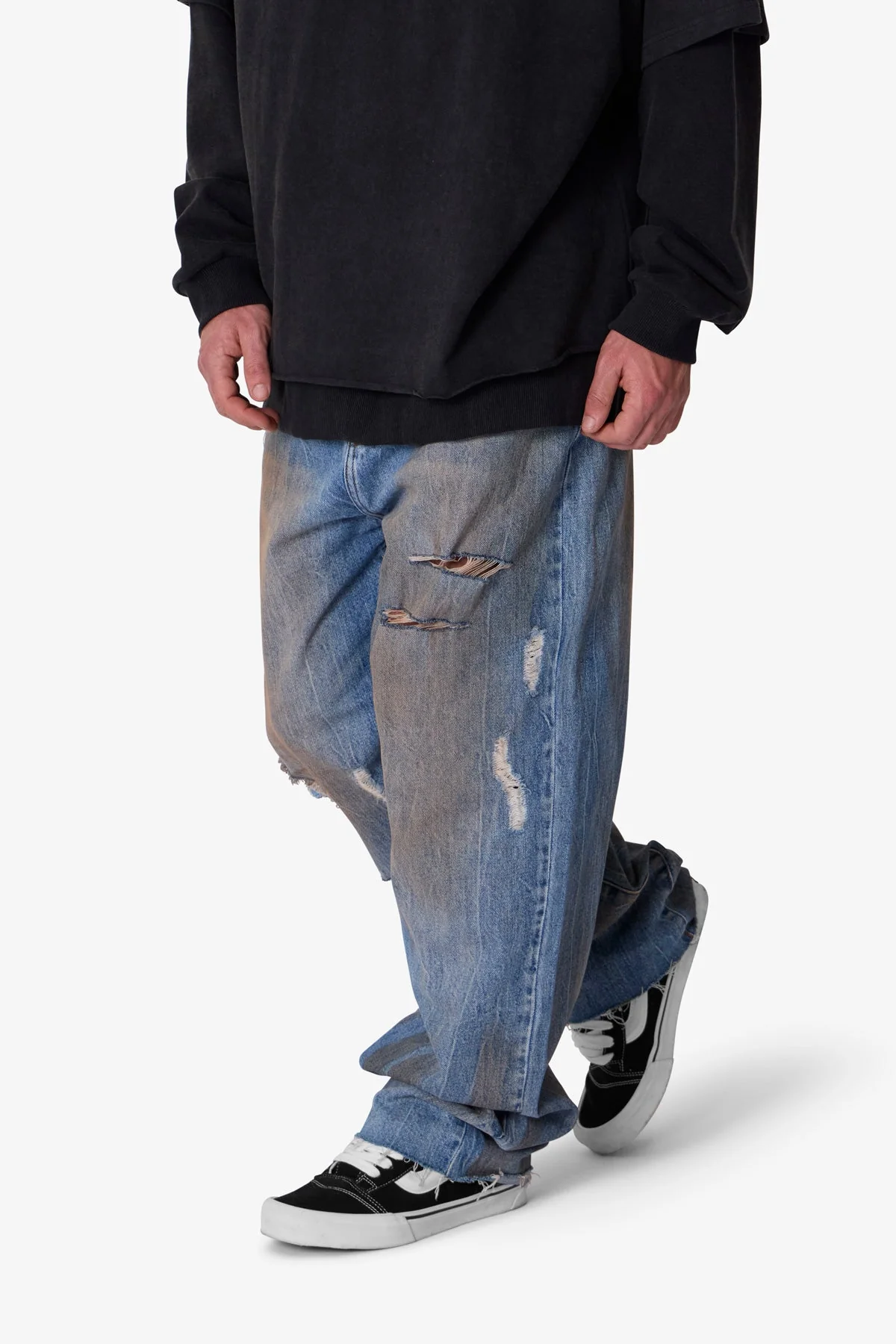 Ultra Baggy Ran Over Denim - Blue - Image 6