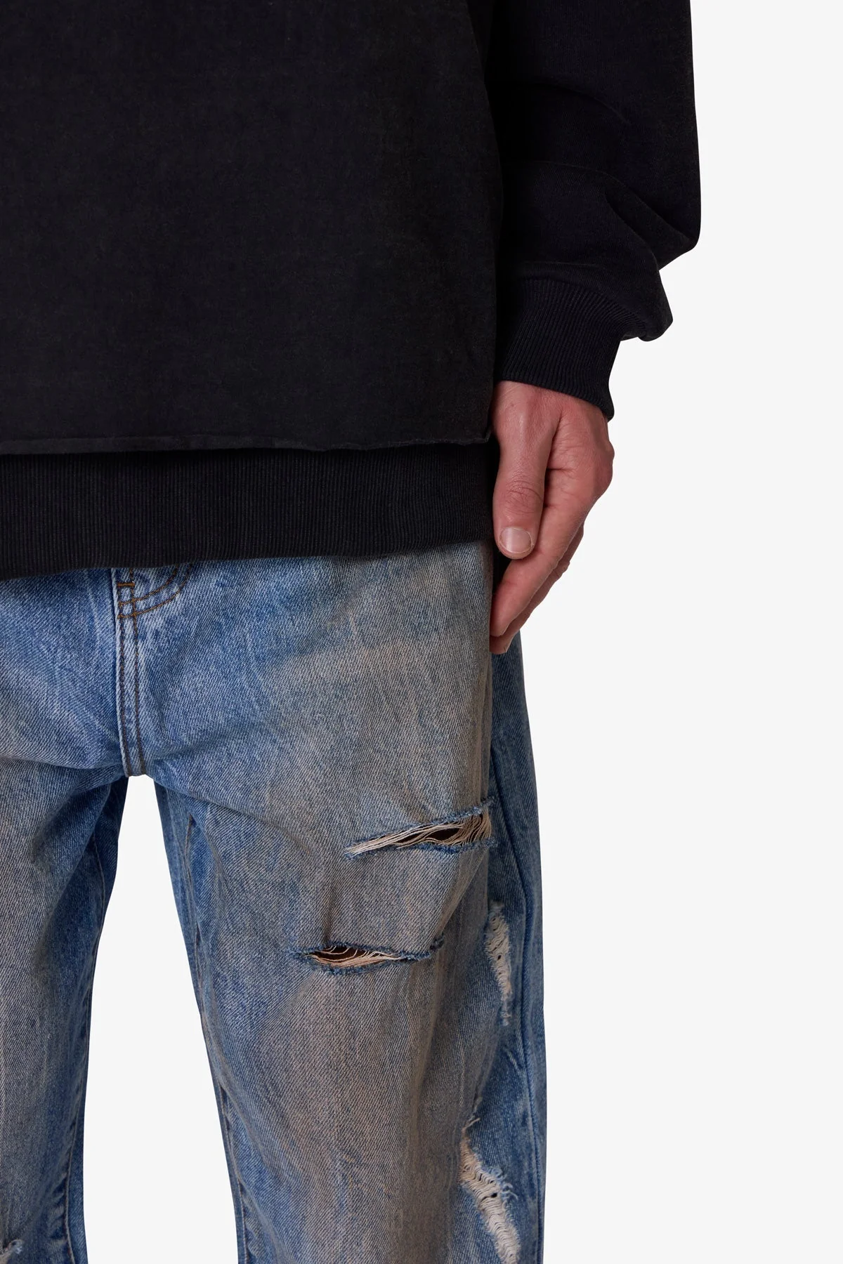 Ultra Baggy Ran Over Denim - Blue - Image 8