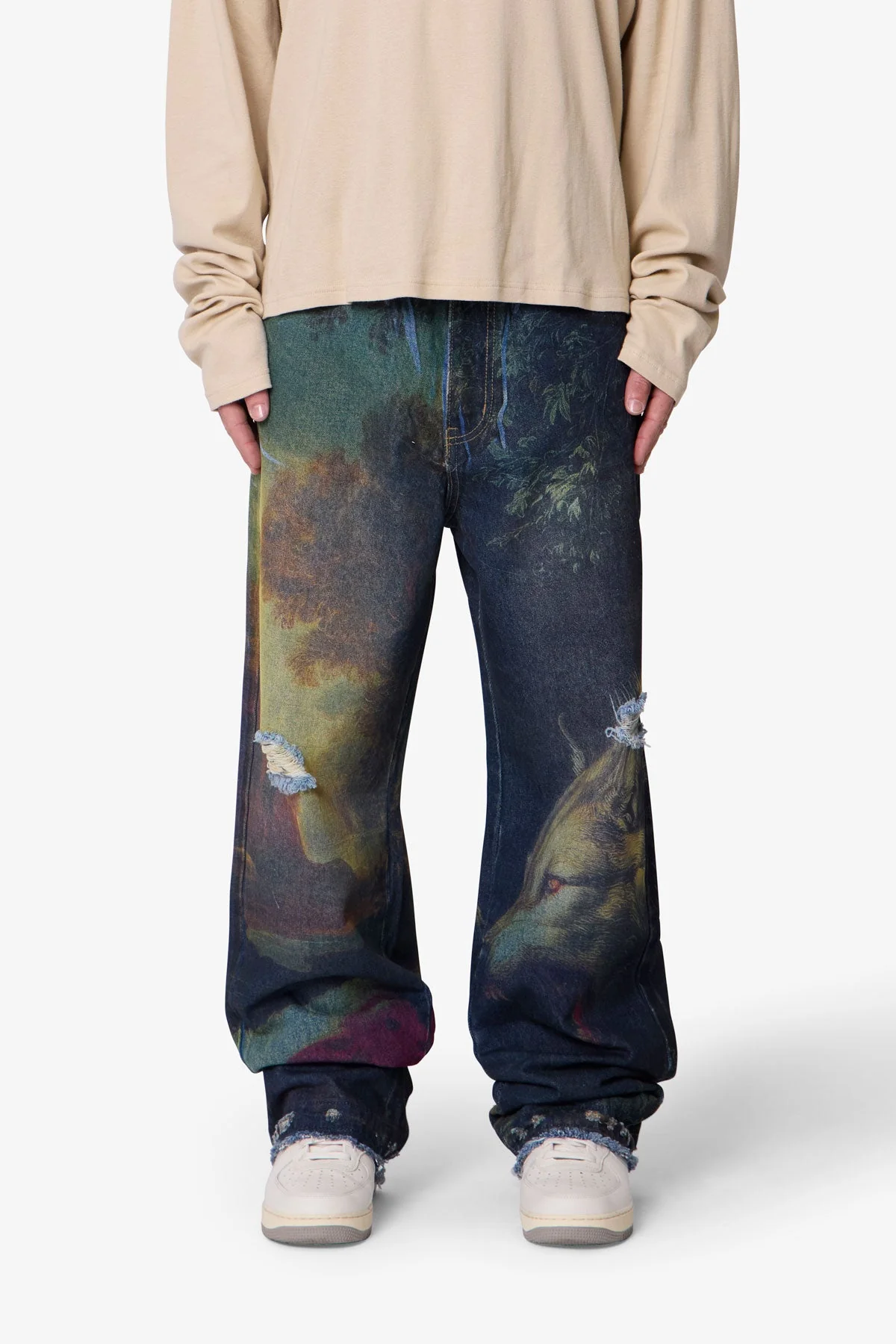 Ultra Baggy Wolf Denim - Multi - Image 2
