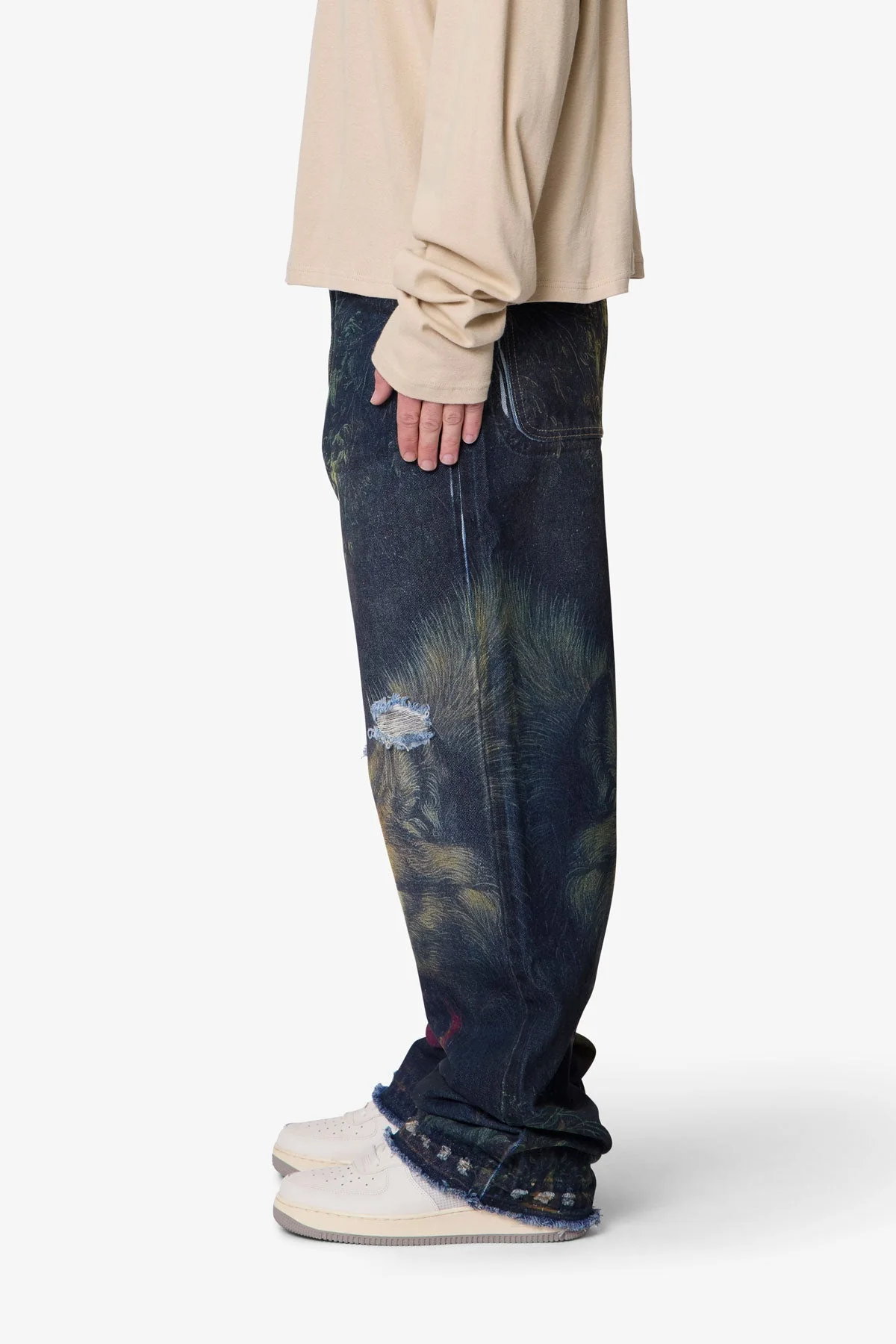 Ultra Baggy Wolf Denim - Multi - Image 4