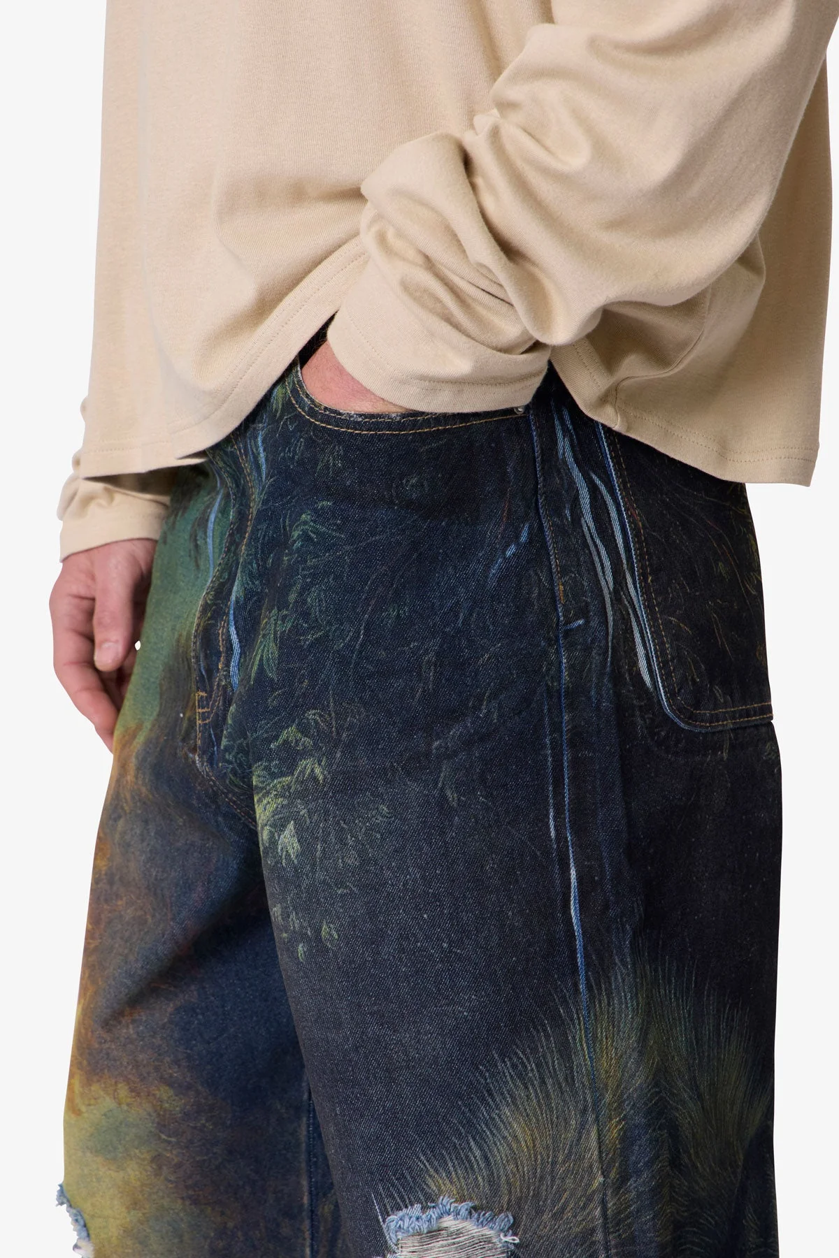 Ultra Baggy Wolf Denim - Multi - Image 7