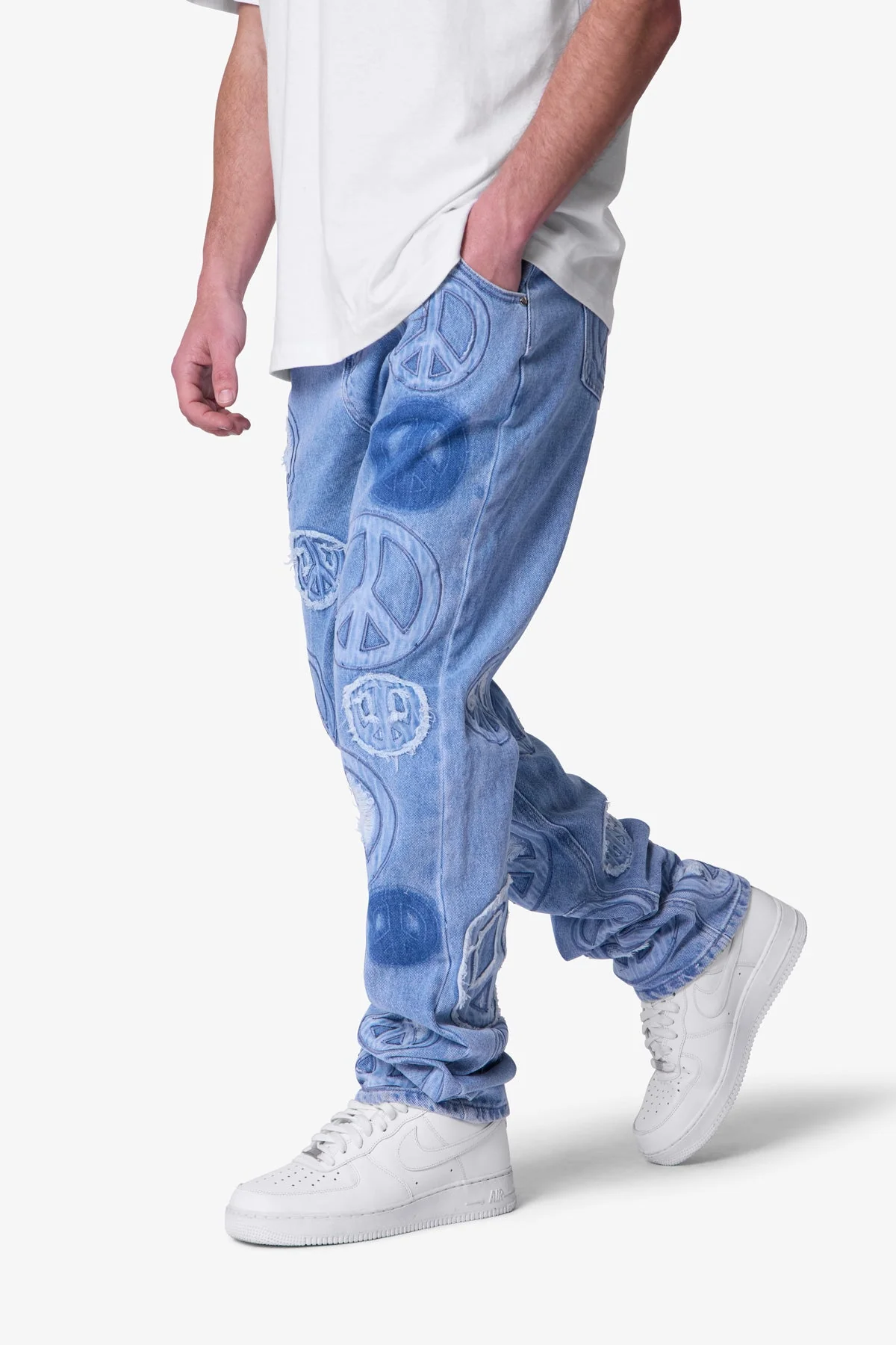 V723 Peace by Peace Denim - Blue - Image 6