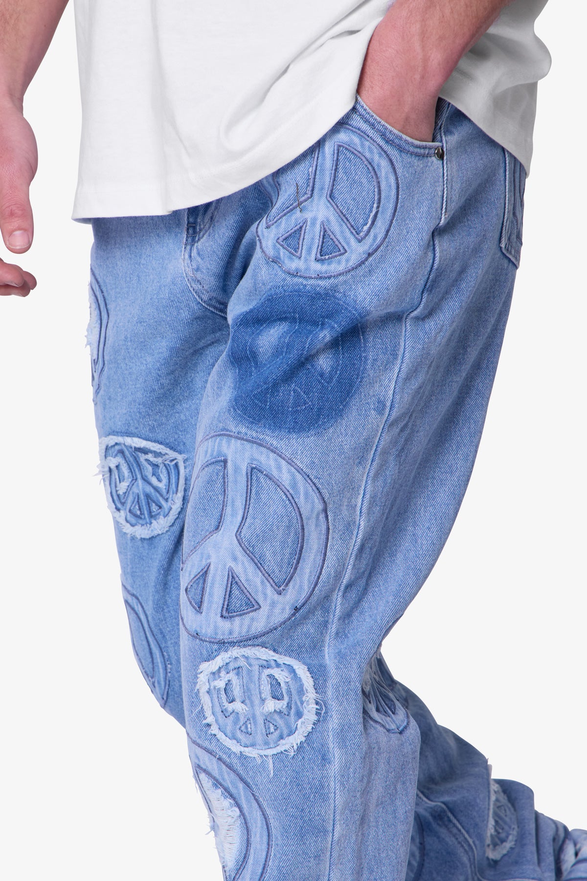V723 Peace by Peace Denim - Blue - Image 7