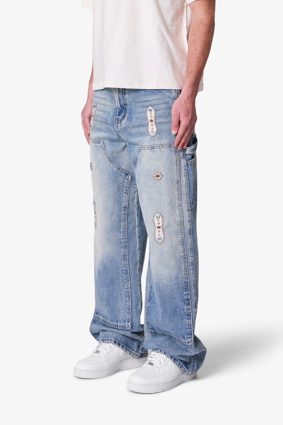 V734 Western Jewel Denim - Blue - Image 3