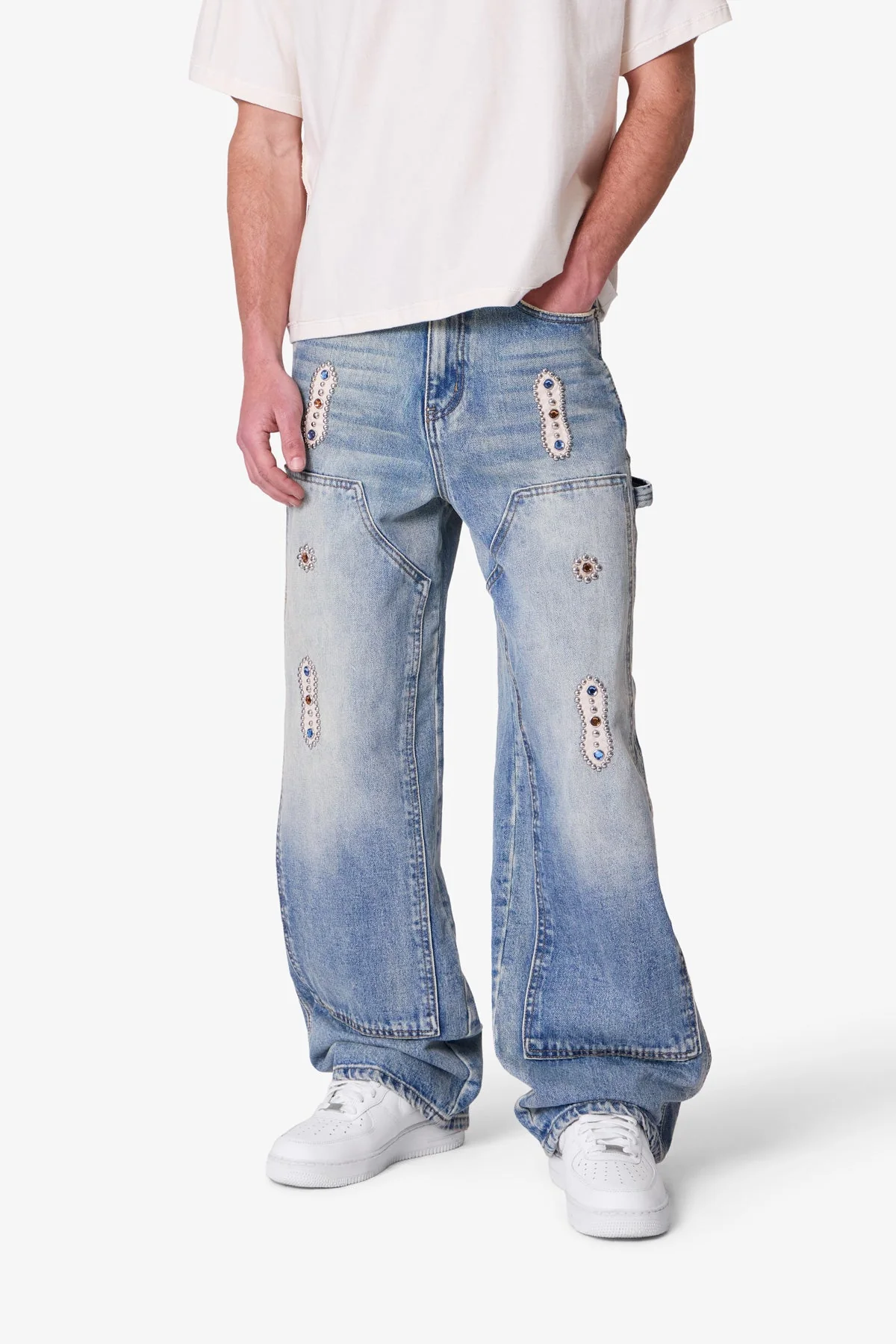 V734 Western Jewel Denim - Blue - Image 6