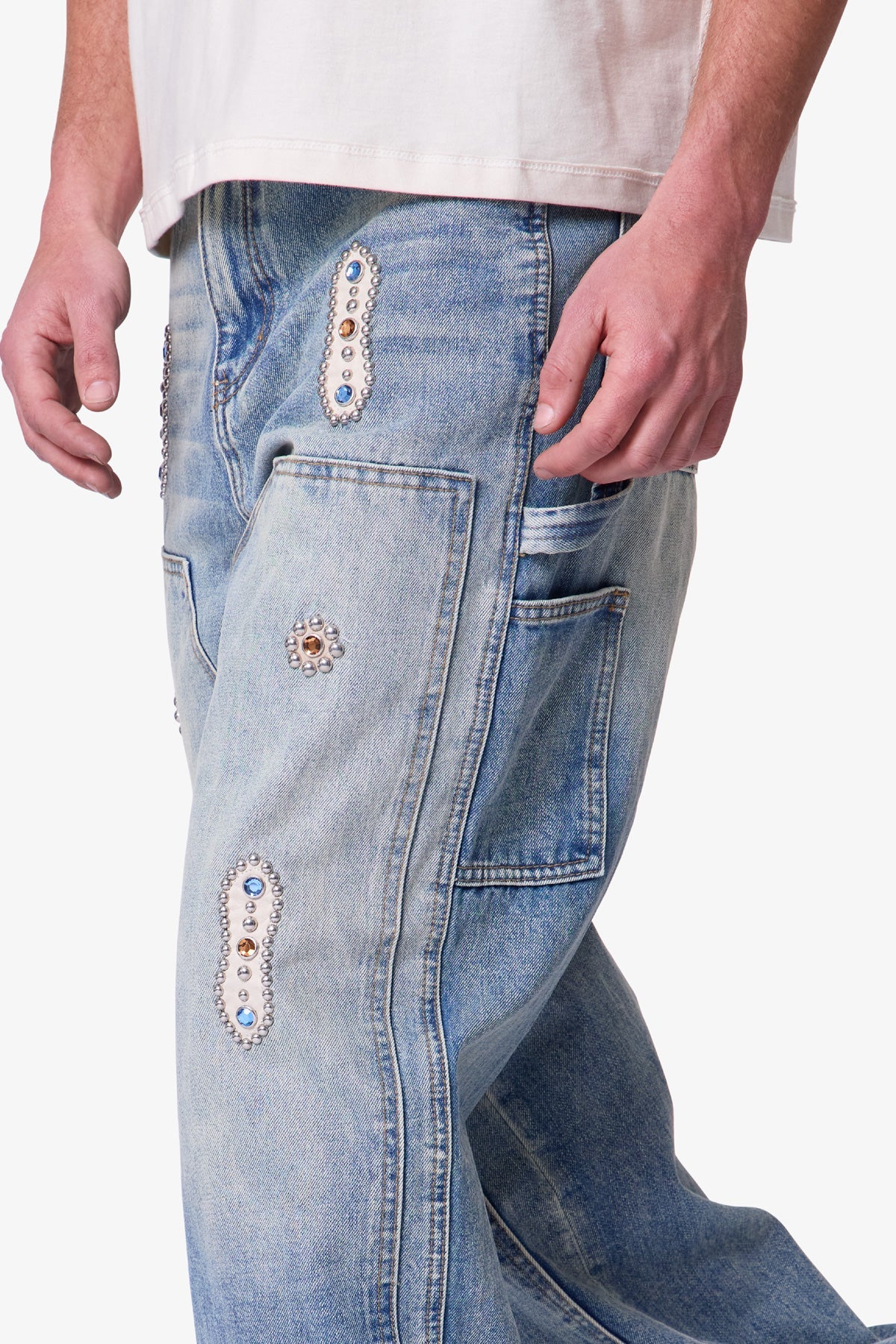 V734 Western Jewel Denim - Blue - Image 7