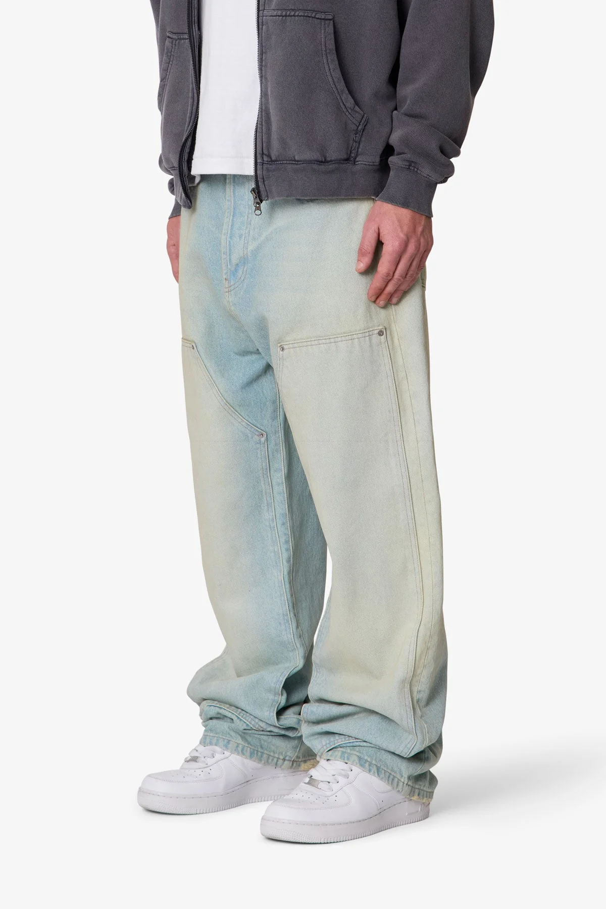West Double Knee Denim - Blue - Image 3